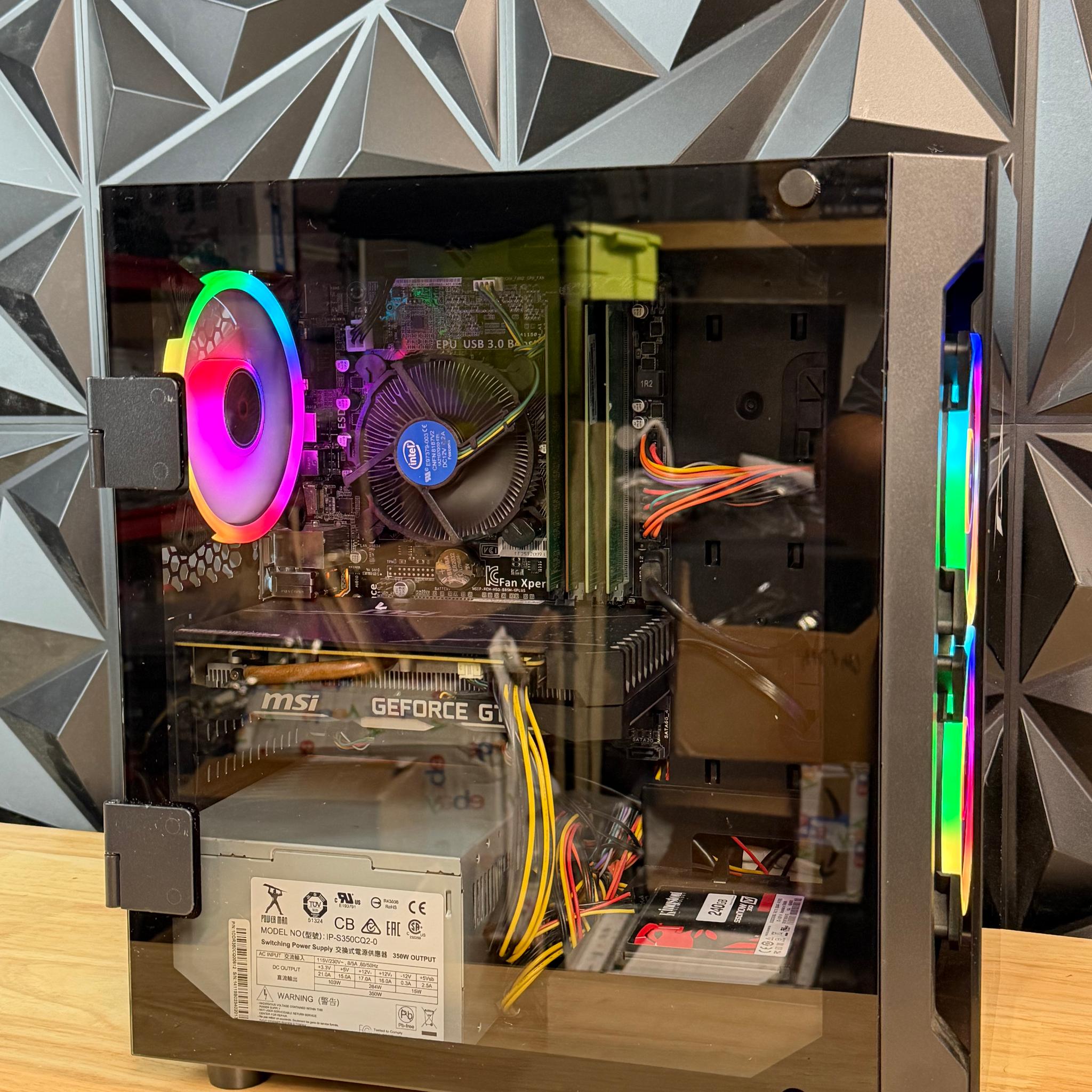 Nvidia GTX 1660 Super | Intel core i7 3.4ghz | 16GB | SSD + 1TB | Wi-Fi/BT |Win 11 Custom Gaming PC