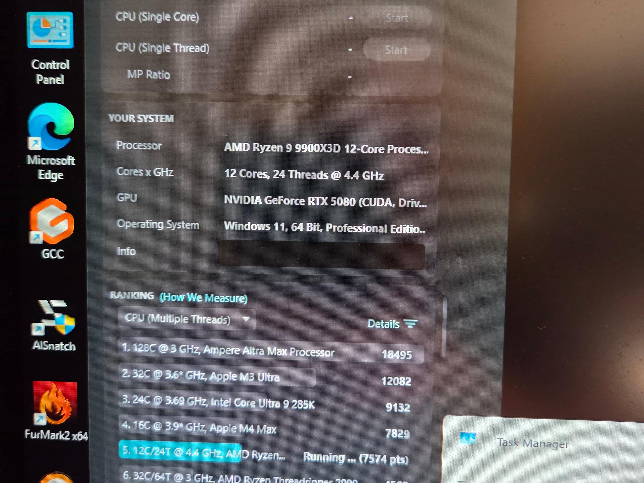 🎮Pro Gamer🎮AMD Ryzen 9 9900x3D | RTX 5080 16GB | 32GB DDR5 6400MT/s | 2TB NVMe | RGB Win11+Wifi