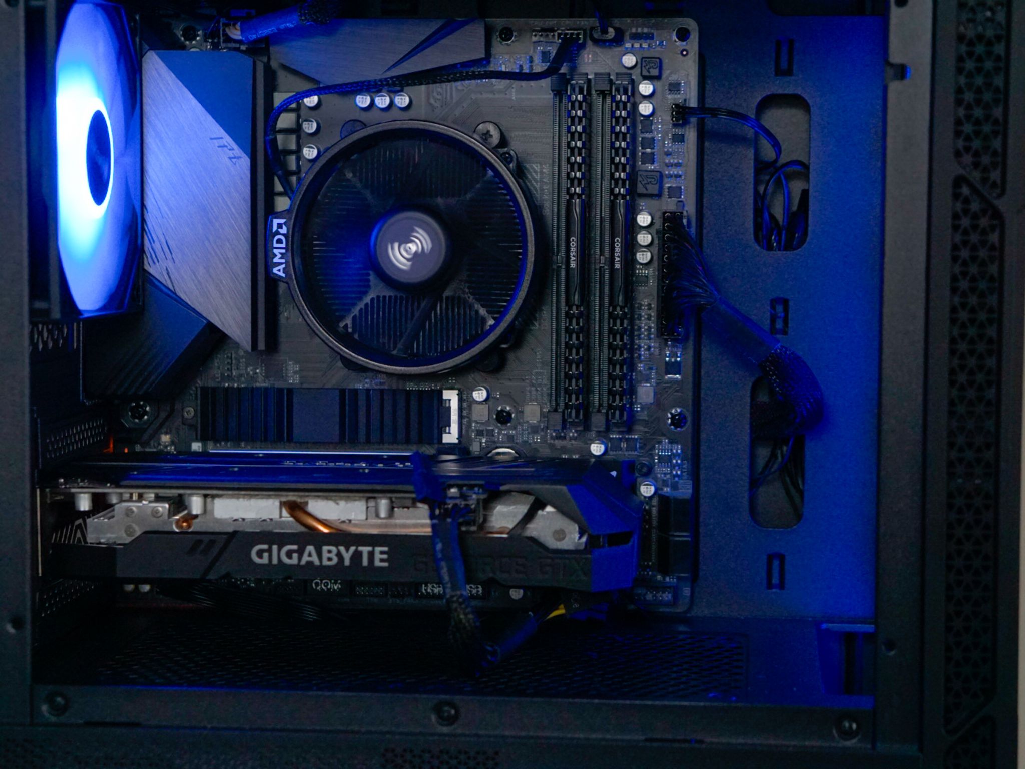1080p Gaming PC - GTX 1650 Super Ryzen 3 3200g 512gb M.2 SSD Windows 11