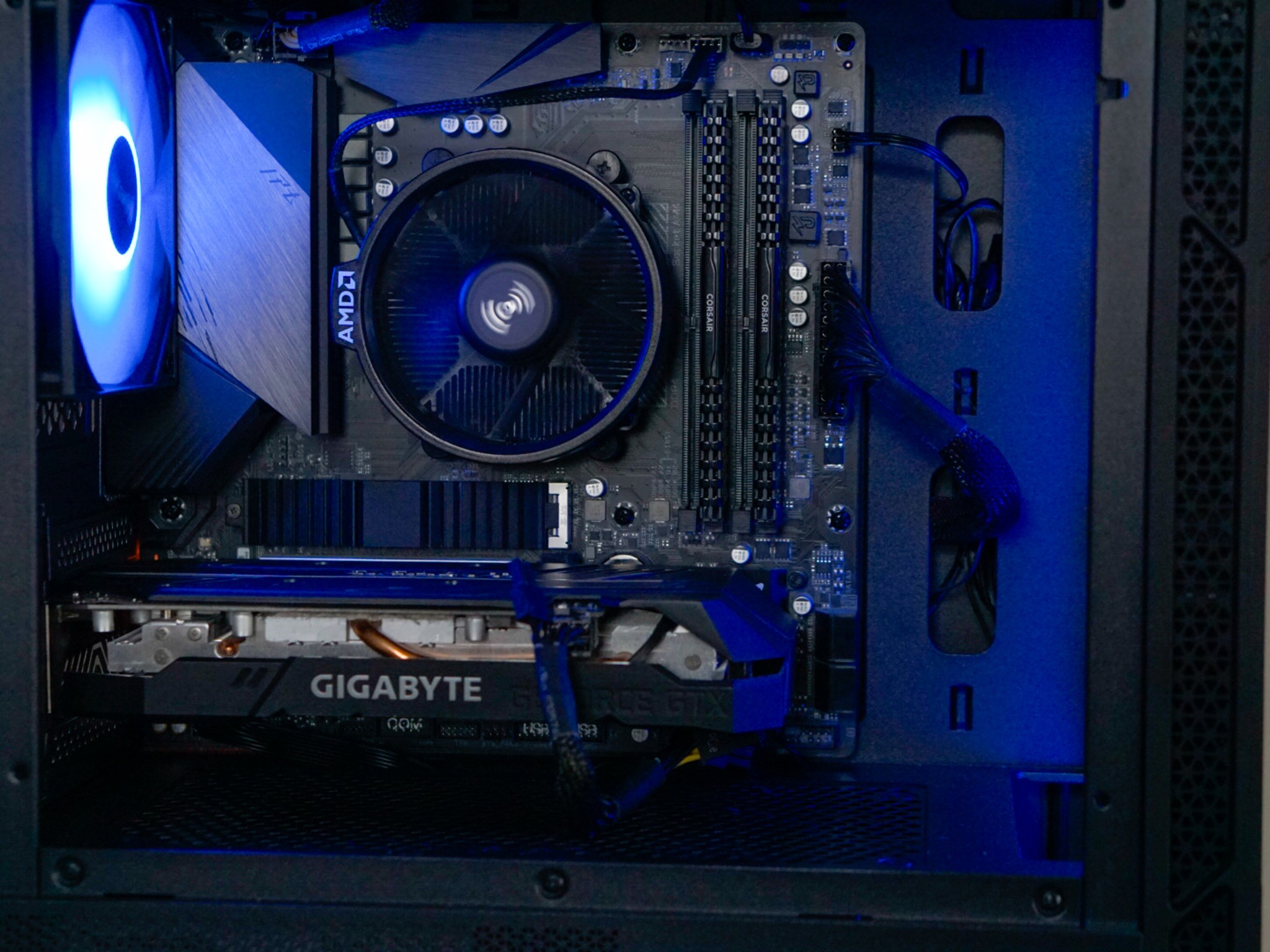 1080p Gaming PC - GTX 1650 Super Ryzen 3 3200g 512gb M.2 SSD Windows 11