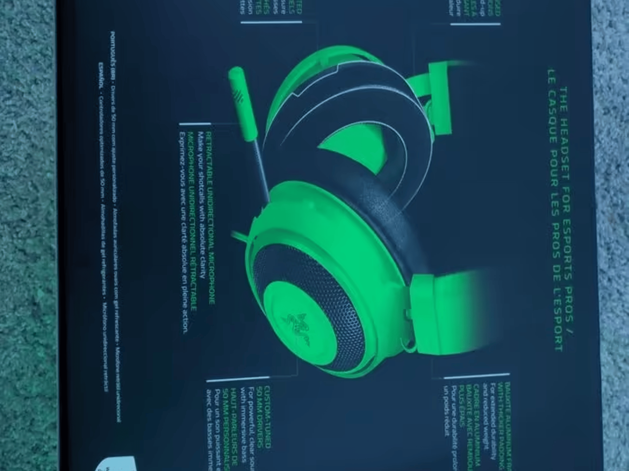 Razer Kraken Multi-Platform Wired Gaming Headset/headphones 