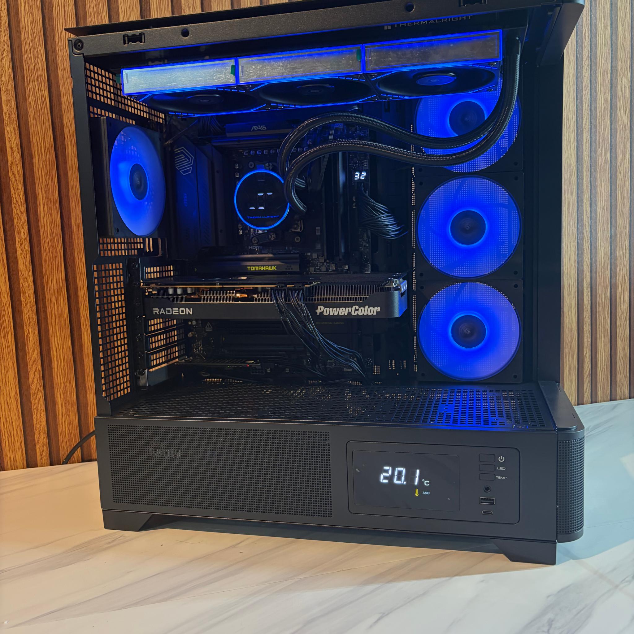 9070XT 16GB | RYZEN 7 9800X3D | 32GB DDR5 | 1TB SSD | 750W | 360MM AIO | X870E