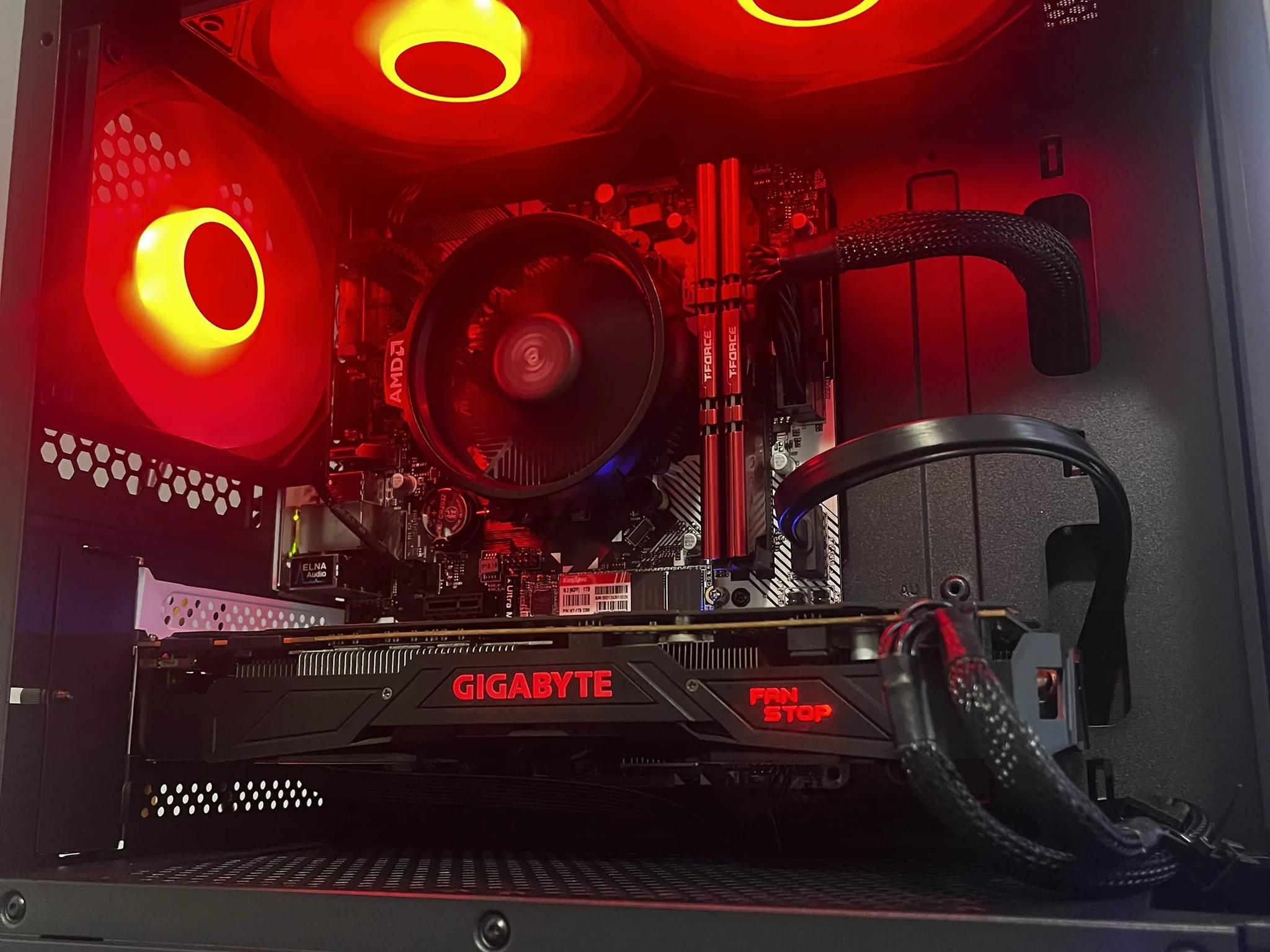 👹Gaming PC Ryzen 5 3600, 1070 Overclocked