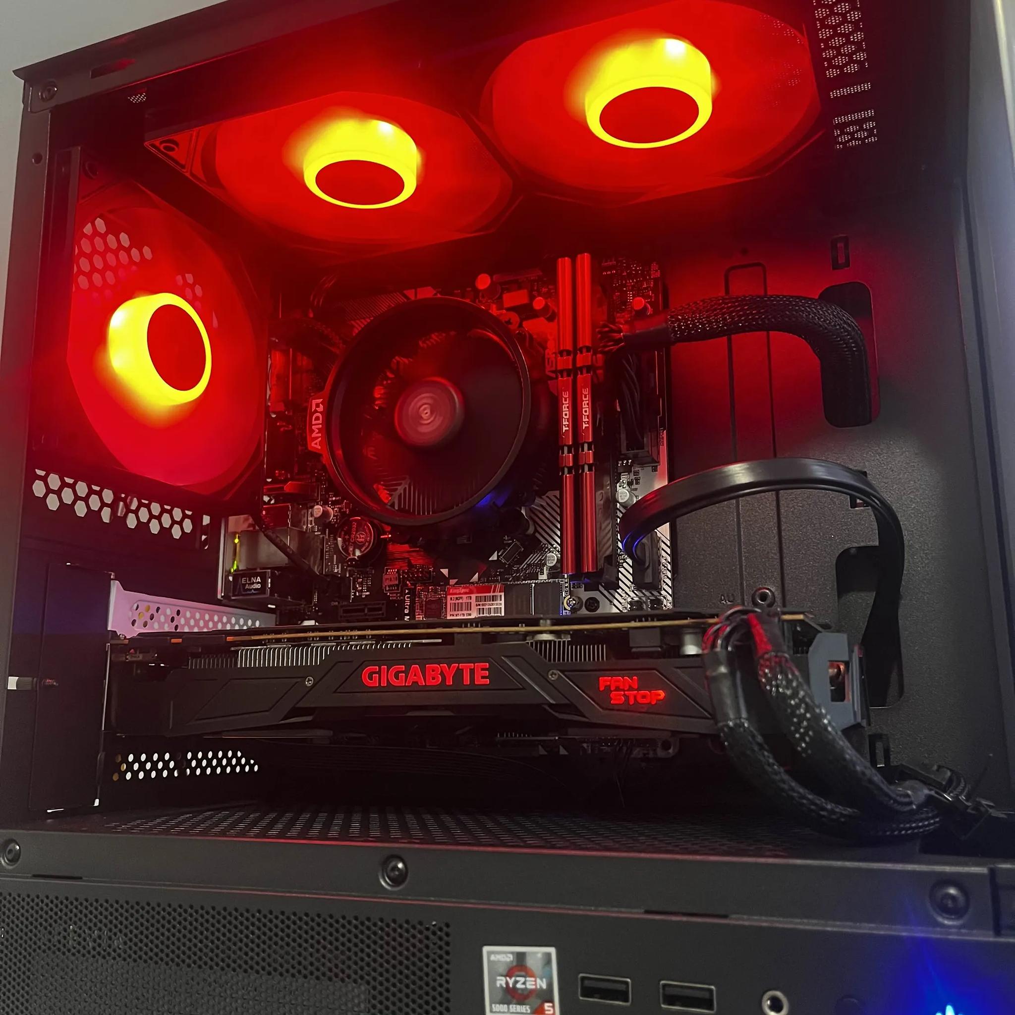 👹Gaming PC Ryzen 5 3600, 1070 Overclocked
