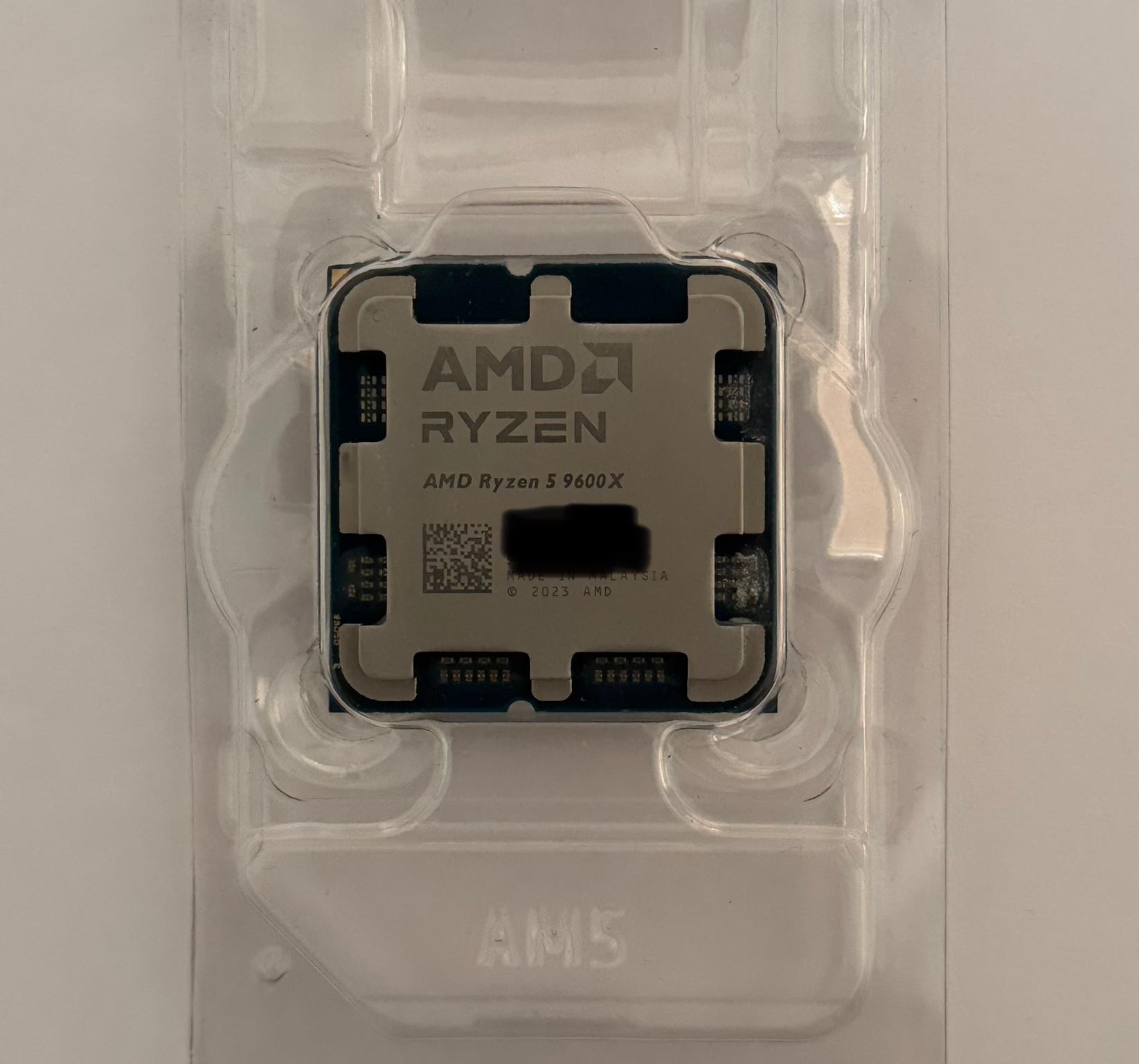 AMD Ryzen™ 5 9600X 6-Core, 12-Thread Unlocked Desktop Processor