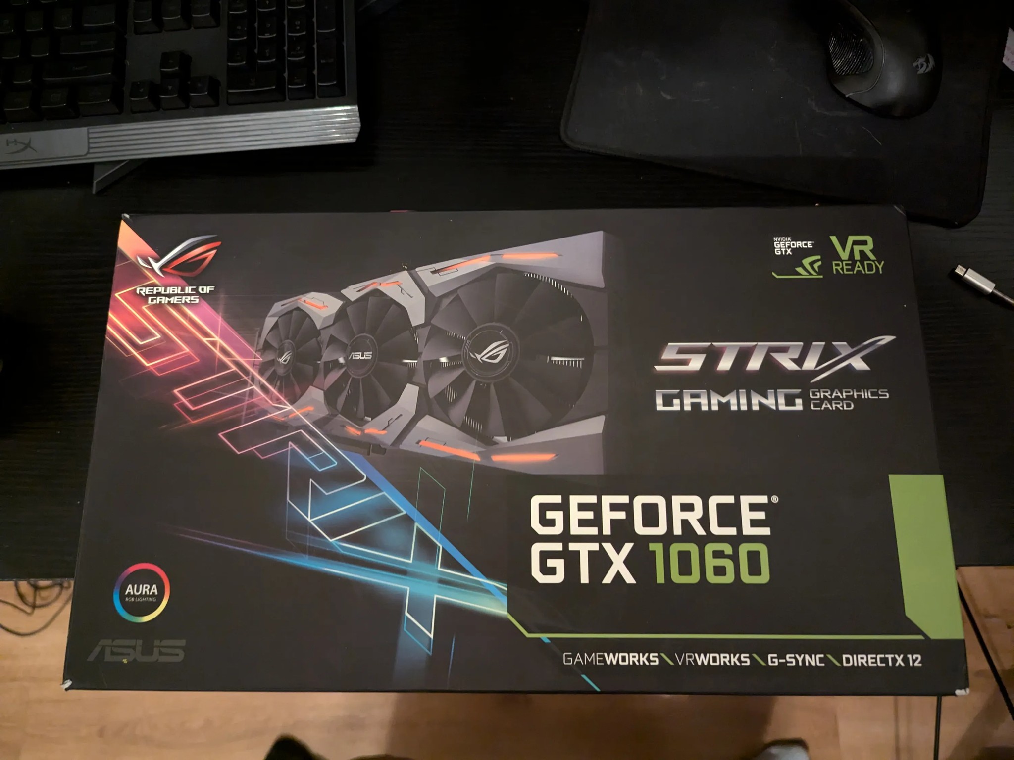 USED Asus Strix Gaming GTX 1060 6GB