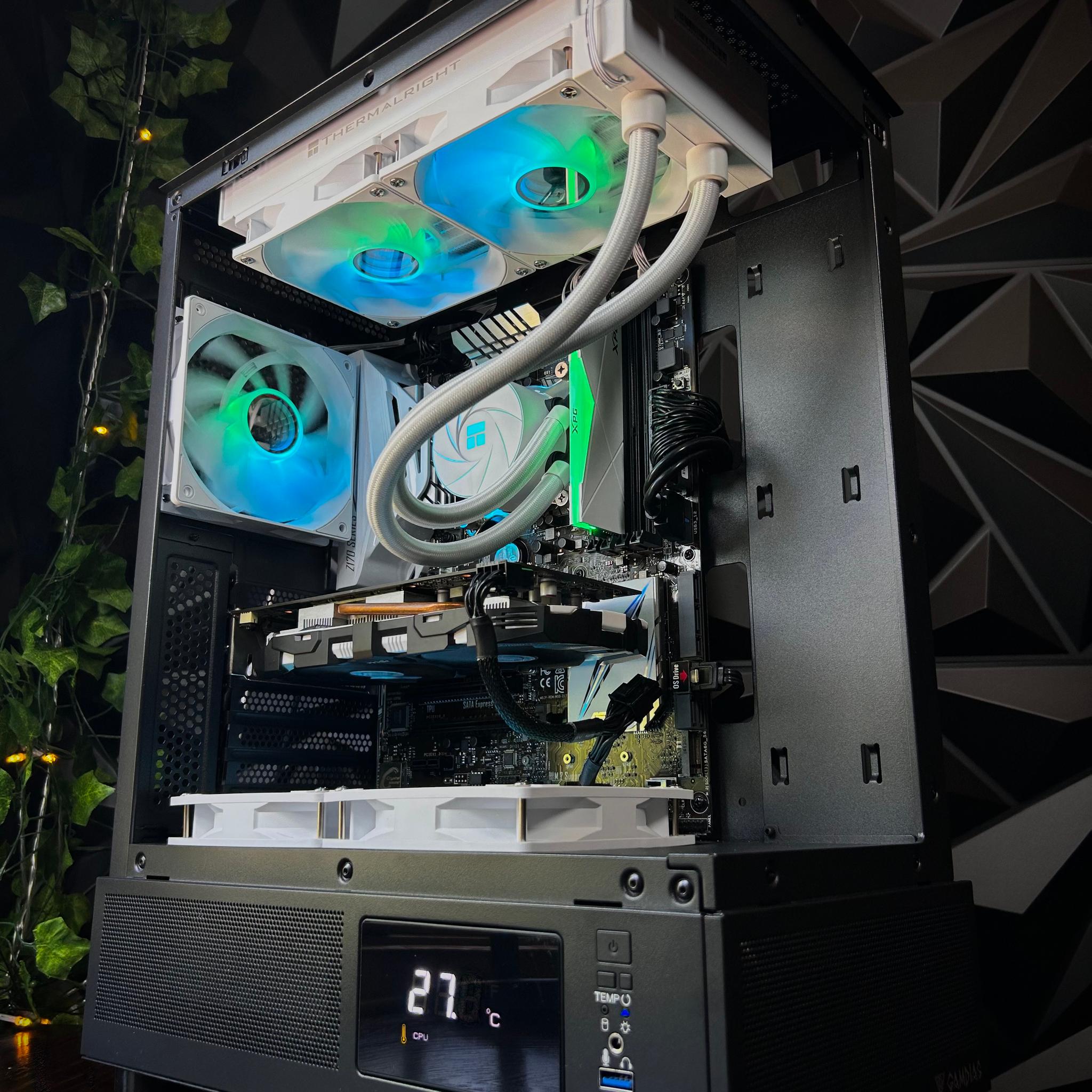 Intel i7 | GTX 1060 6GB | 16GB DDR4 | 500GB SSD | Digital Display | Water Cooled!
