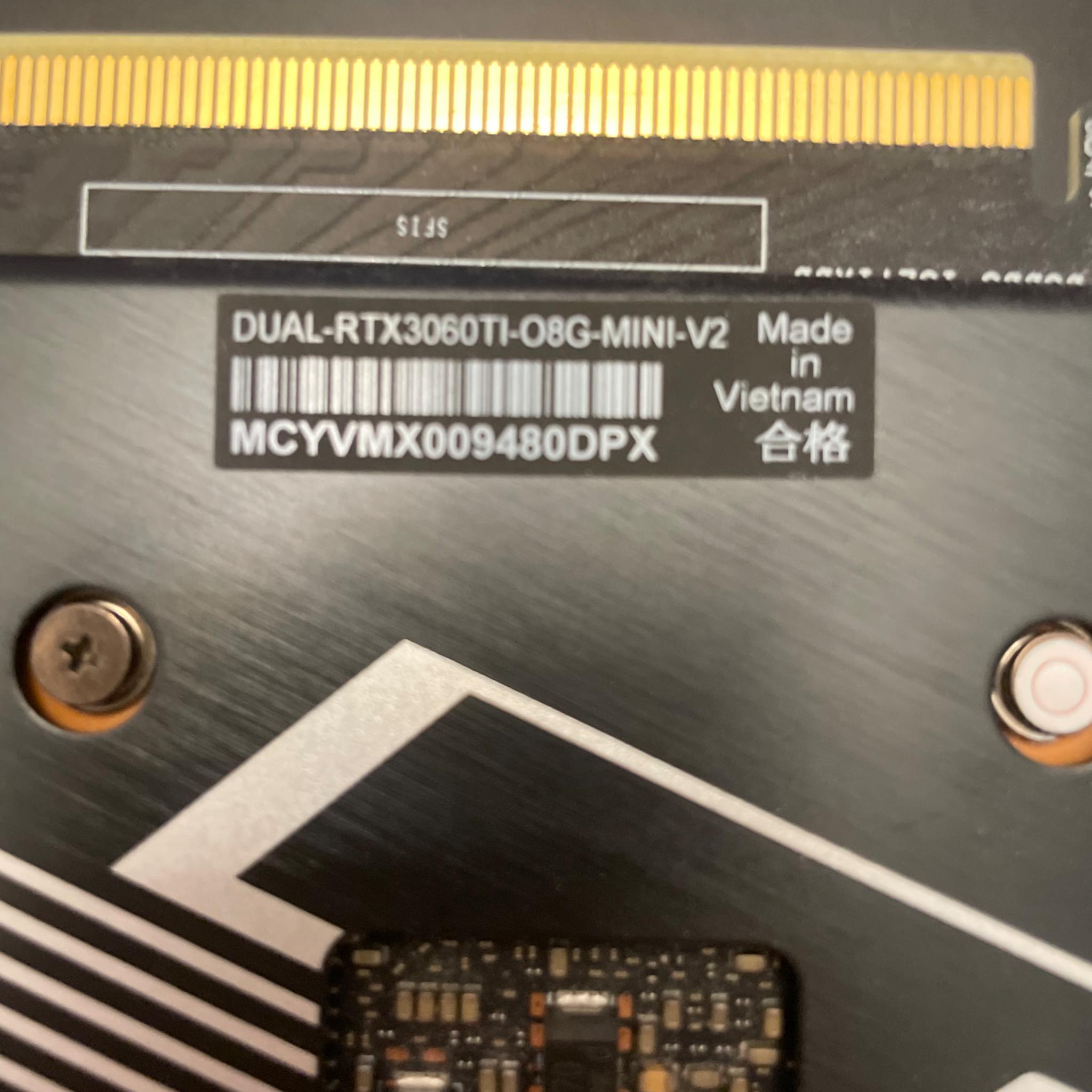 ASUS RTX 3060 Ti