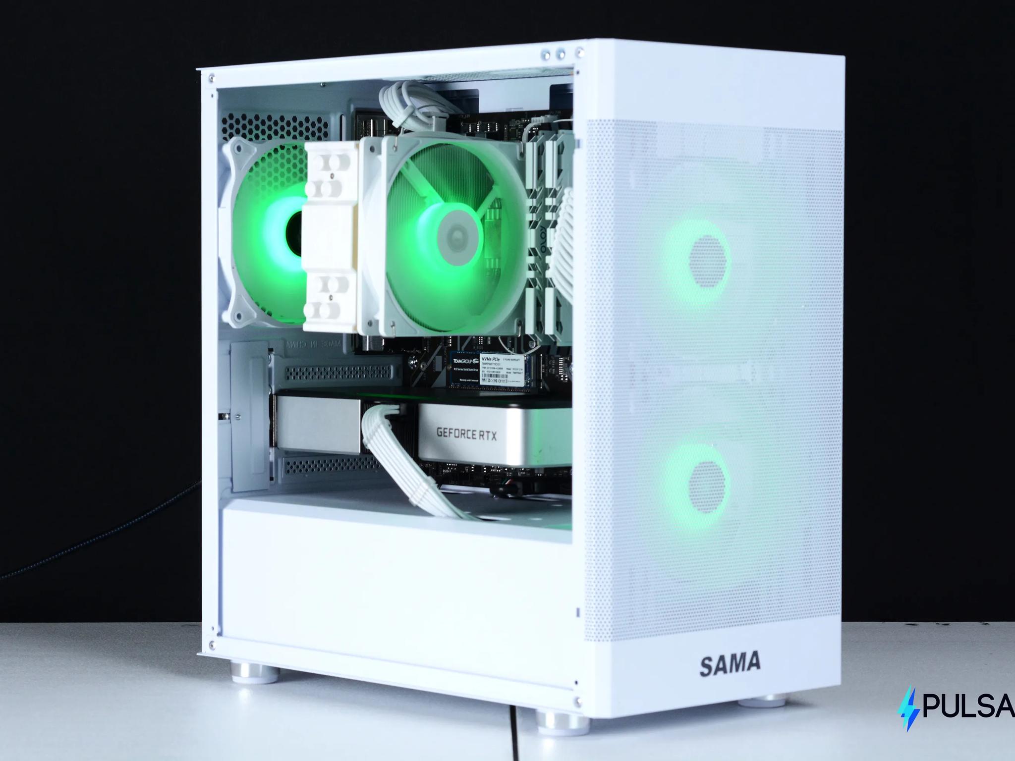 ⚪🟣 WISTERIA: RTX 3060 TI + Ryzen 5 + 16GB 3200MHz + 1TB SSD