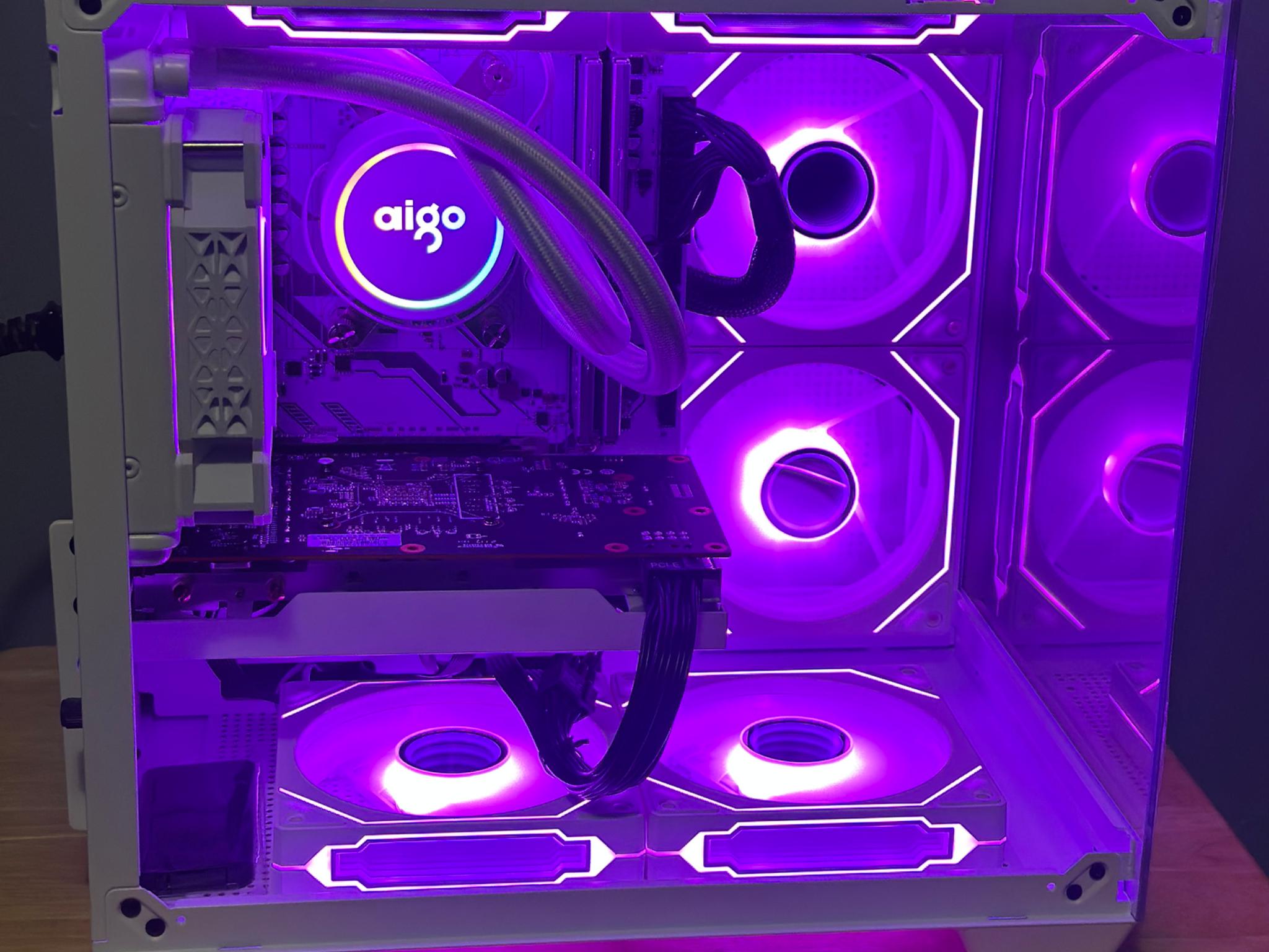 Ryzen 5 5600g|RX 6600|B-450|16g DDR4 3200mhz|512g M.2 NVME|500w 80+ Bronze Psu|120mm AIO