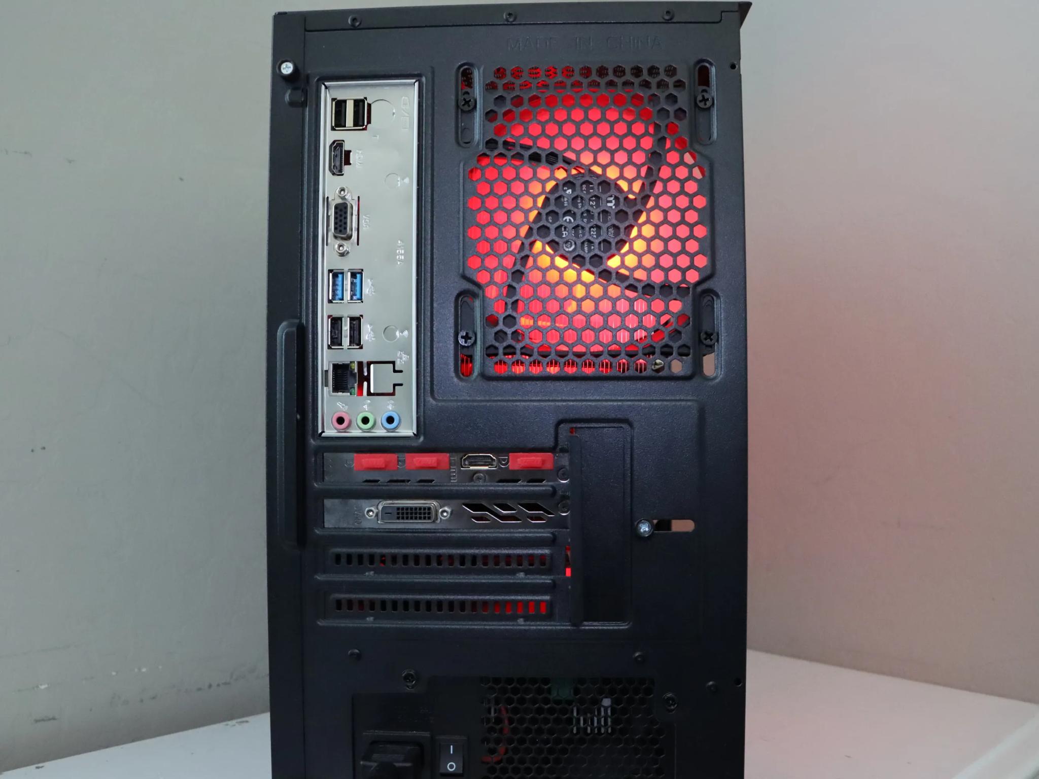 🔥RED RGB GAMING PC | GTX 1070 | Ryzen 5 | 512gb NVME SSD | 16gb Ram🔥