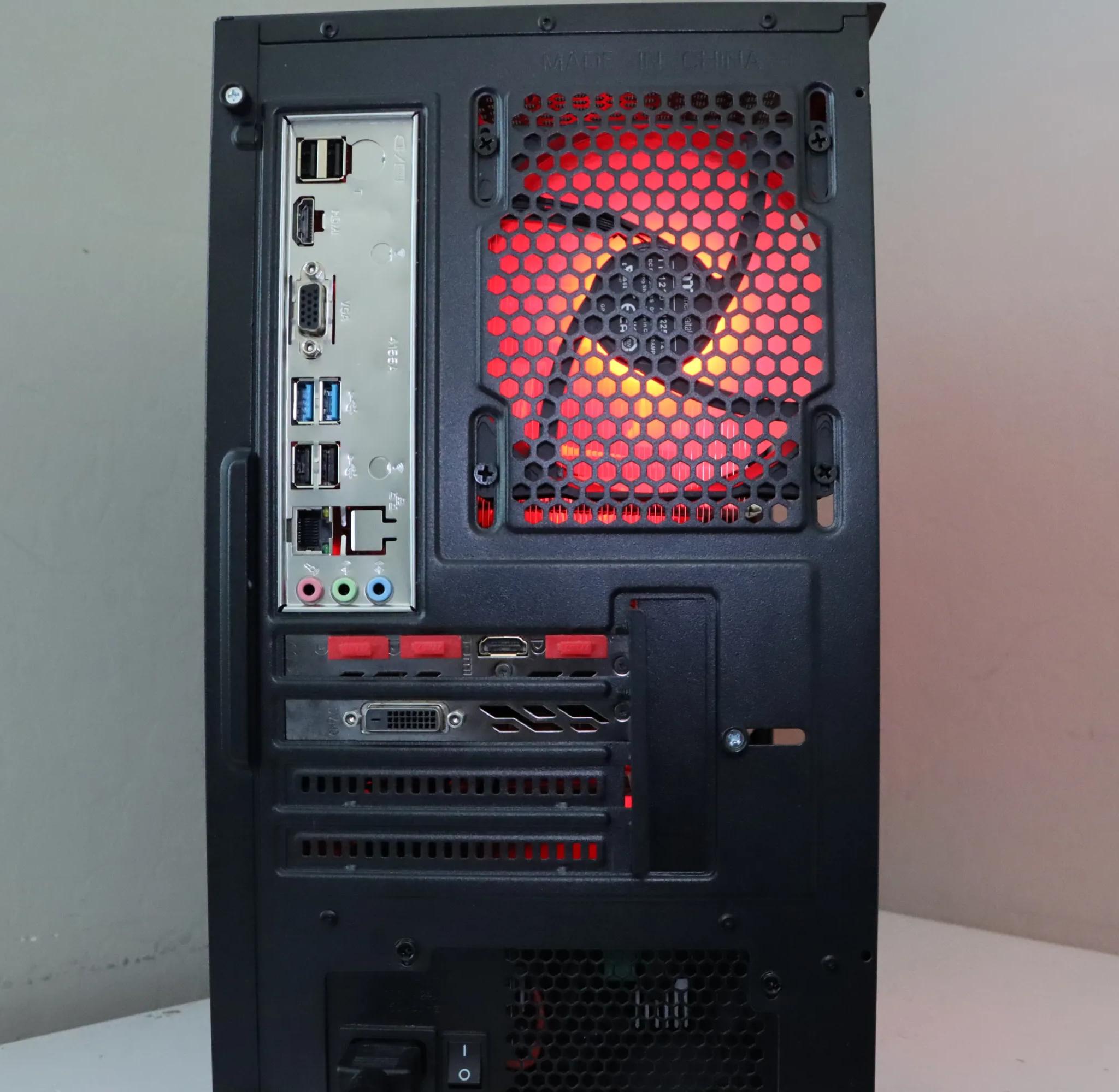 🔥RED RGB GAMING PC | GTX 1070 | Ryzen 5 | 512gb NVME SSD | 16gb Ram🔥
