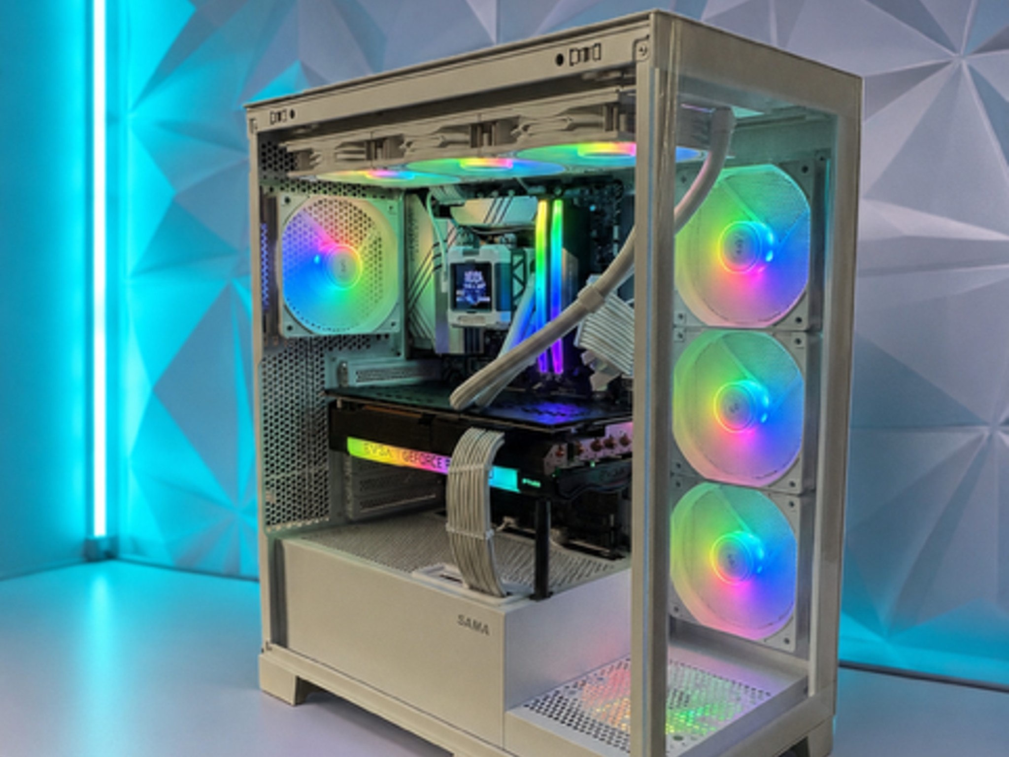 ⬜⬜GeForce RTX 3070 Custom Gaming PC - Core i5-12600K, 32GB DDR5 RAM, 500GB NVMe SSD