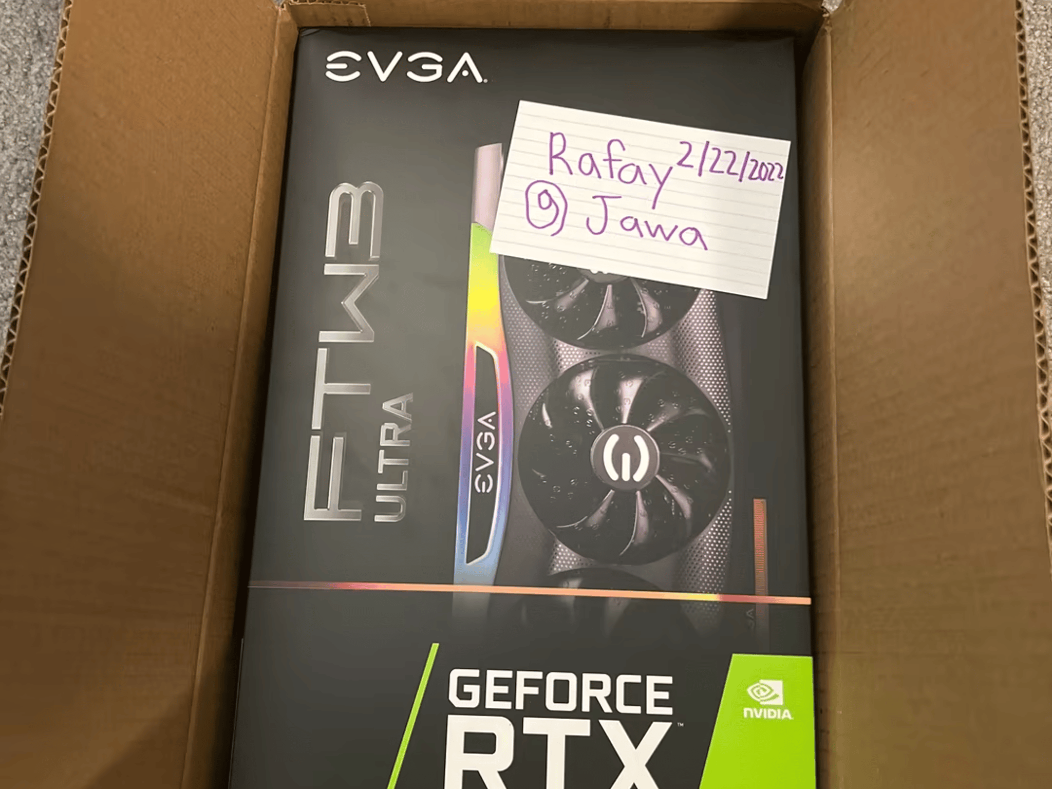 EVGA RTX 3080 FTW3 Ultra