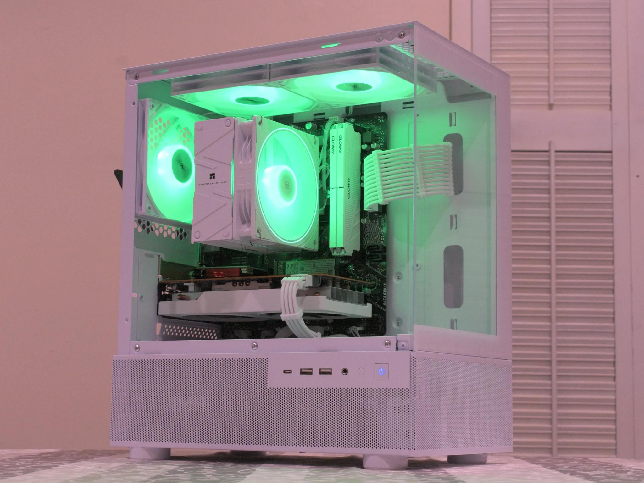 1080p Beast | Ryzen 5 3600 | RX 6600 8GB | 32GB DDR4 | 1TB nVME SSD | 1080p White RGB Gaming PC