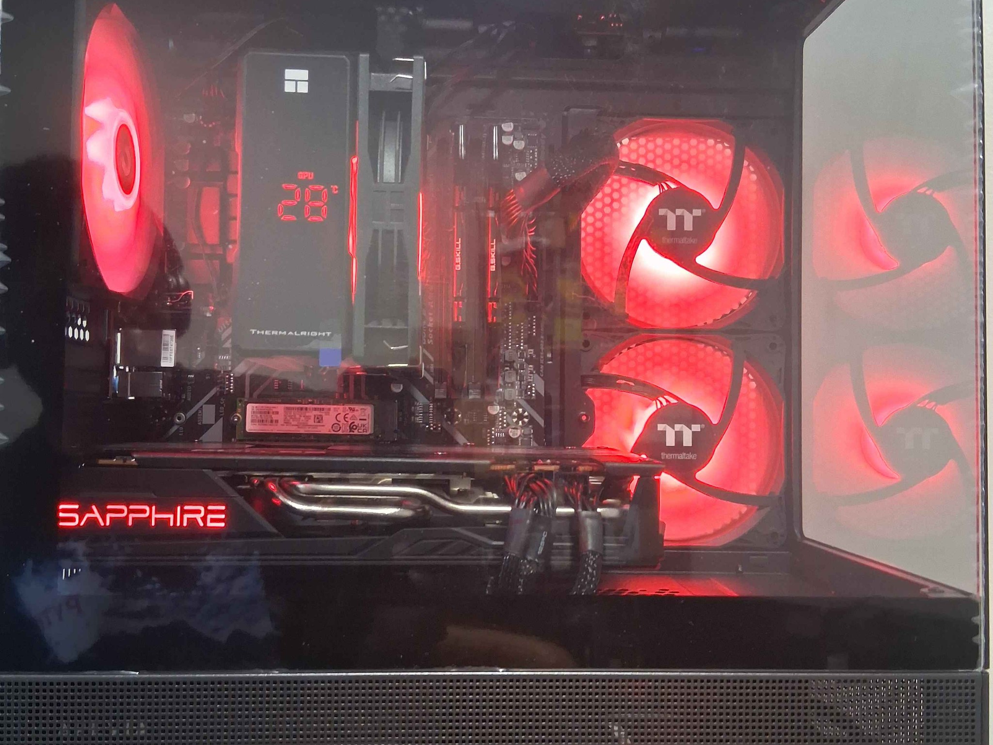 Custom Gaming PC - Ryzen 5 5500 16GB DDR4 / 2.5TB Storage / SAPPHIRE RX 5700 XT / WINDOWS 11 / WIFI