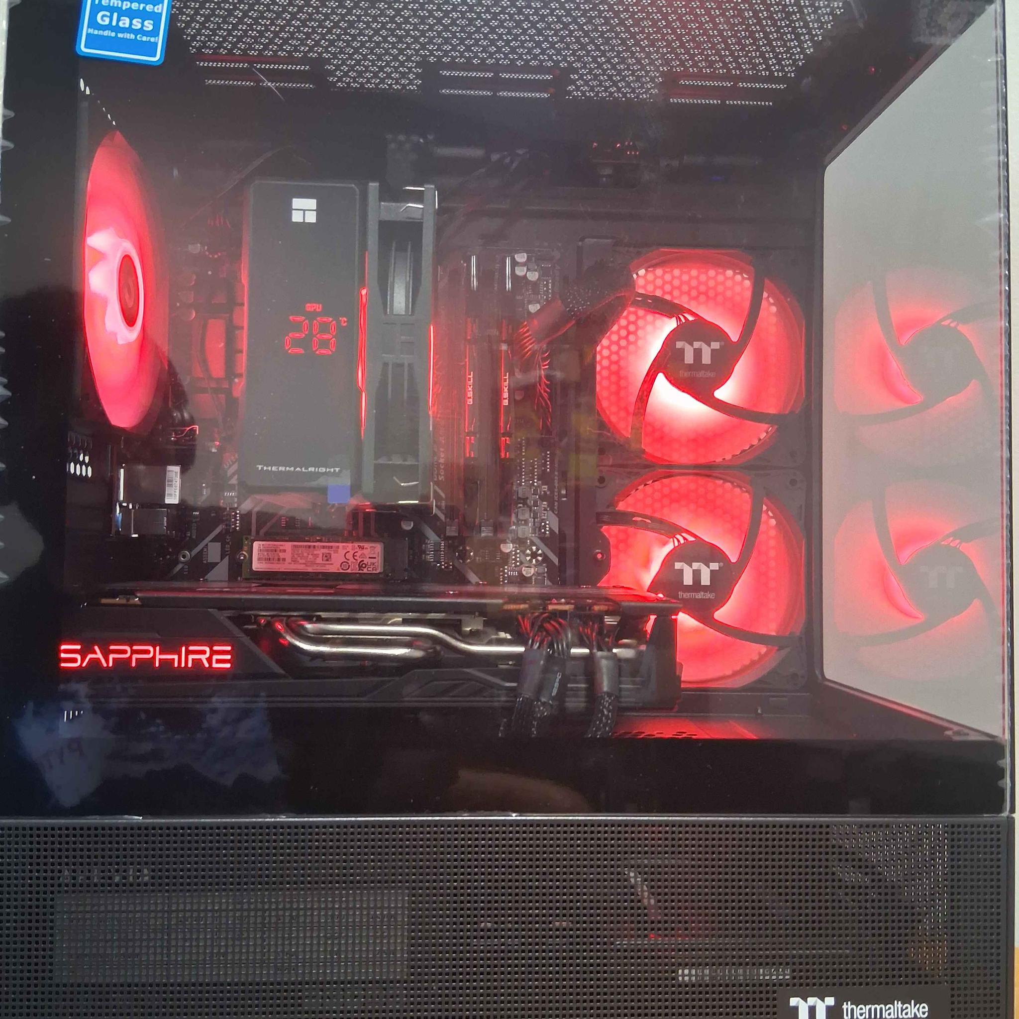 Custom Gaming PC - Ryzen 5 5500 16GB DDR4 / 2.5TB Storage / SAPPHIRE RX 5700 XT / WINDOWS 11 / WIFI