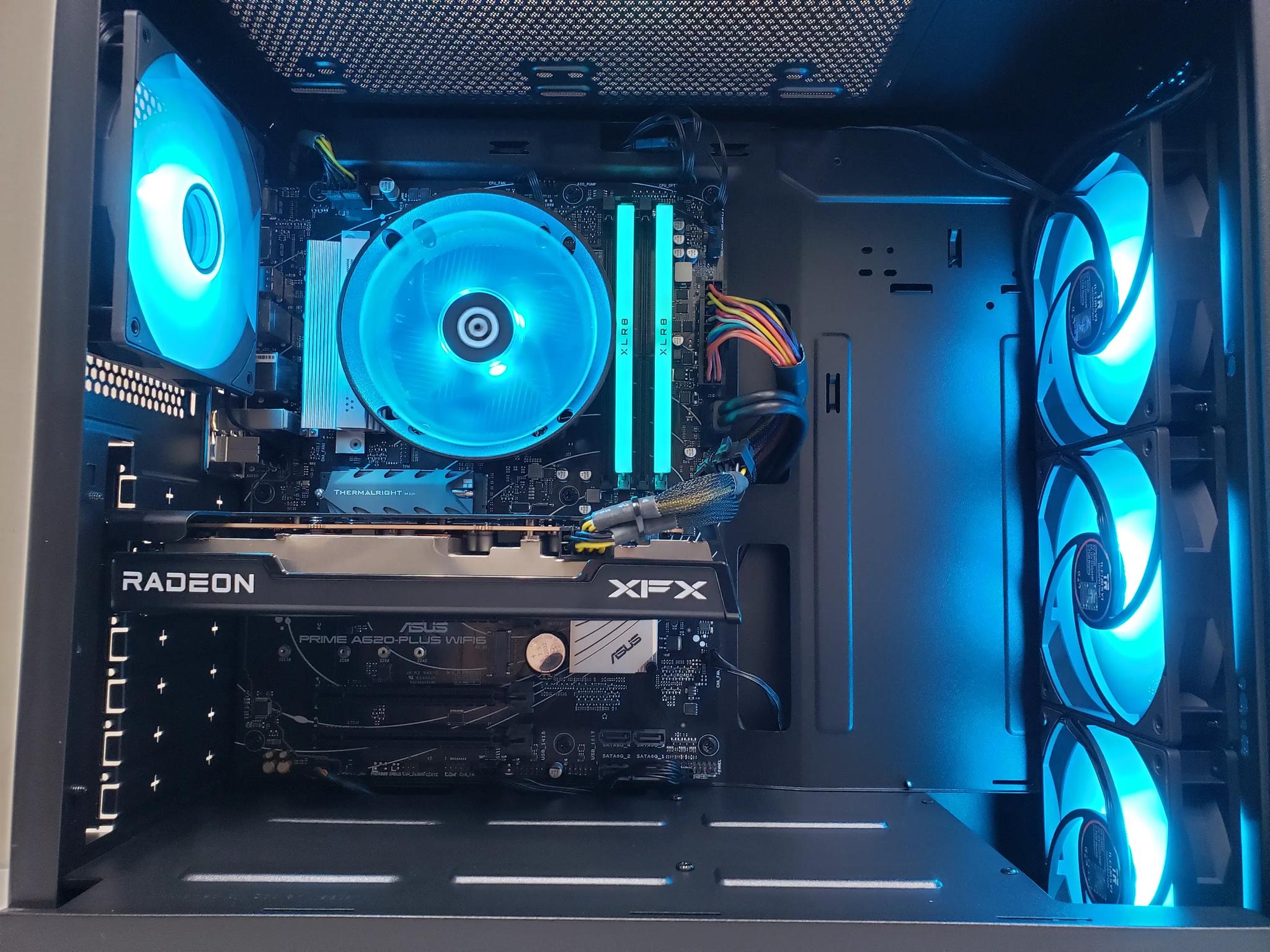 PC on Sale! Ryzen 5 7600, RX 7600, 32GB-DDR5 6000, 1TB SSD NVMe, 500W PSU