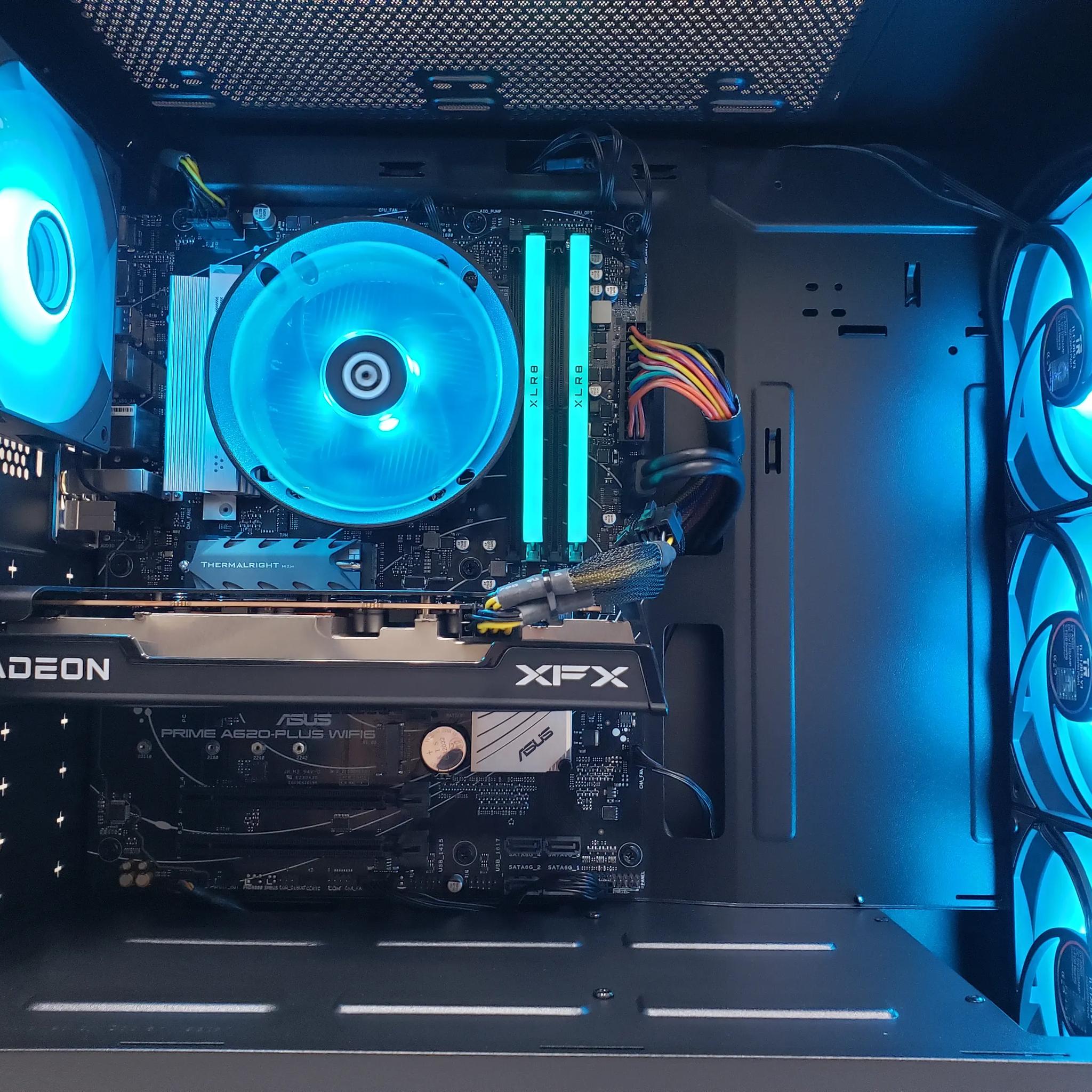 PC on Sale! Ryzen 5 7600, RX 7600, 32GB-DDR5 6000, 1TB SSD NVMe, 500W PSU