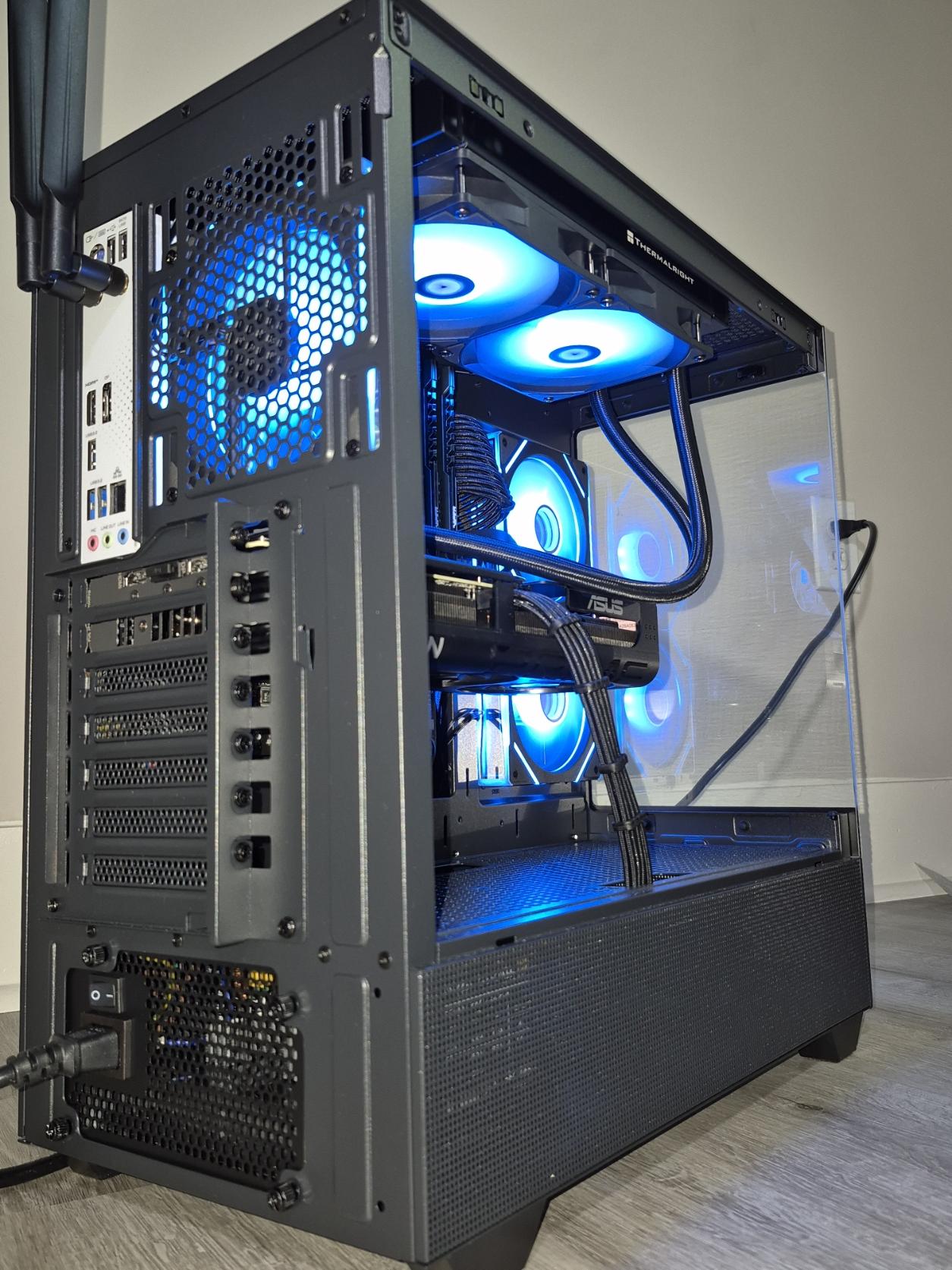 1440p Gaming Desktop PC, Intel i5 14600k, AMD RX 9600 XT 16 GB, 1TB SSD, 32GB DDR4
