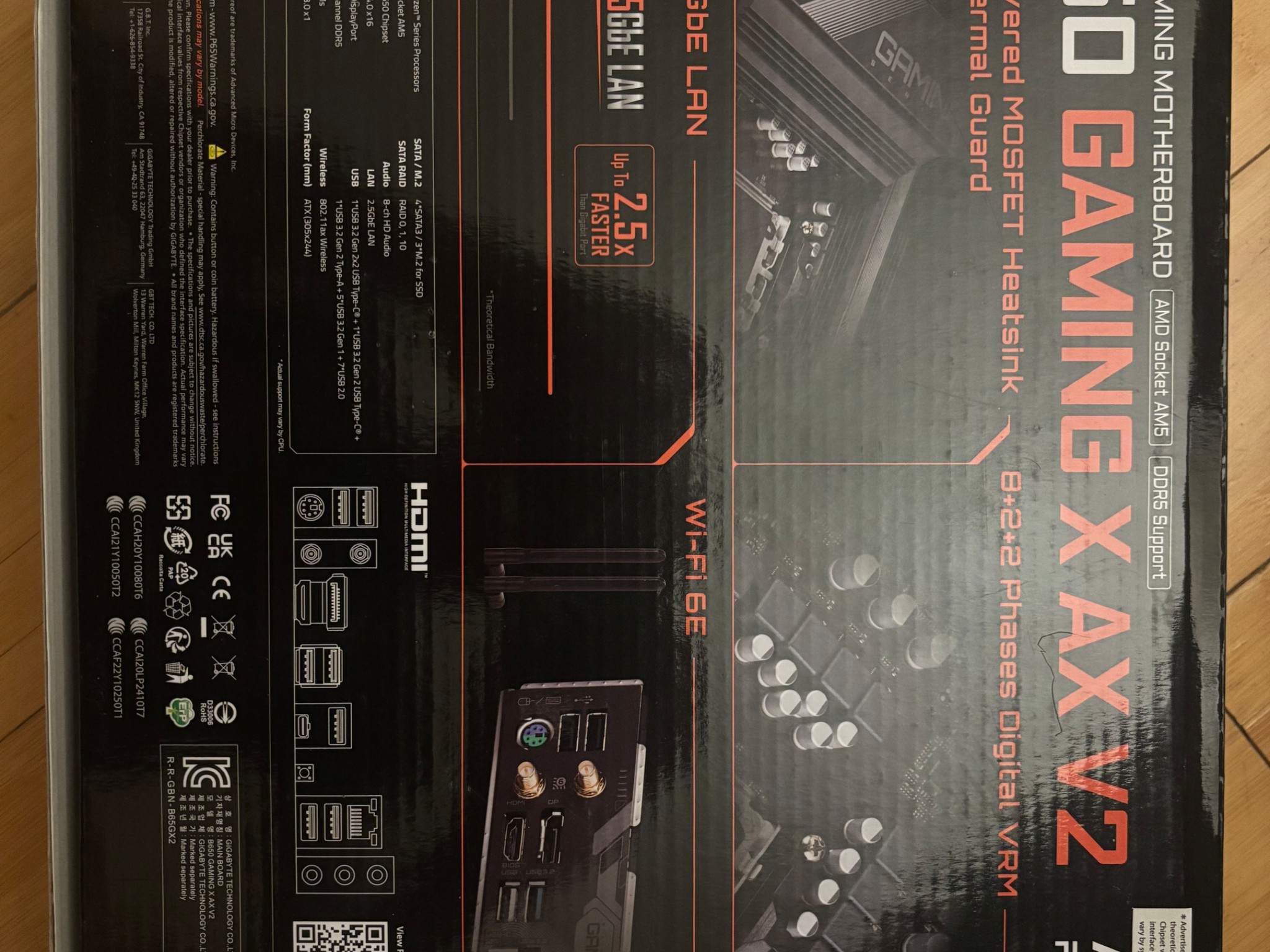 Brand New Gigabyte B650 AM5 Motherboards