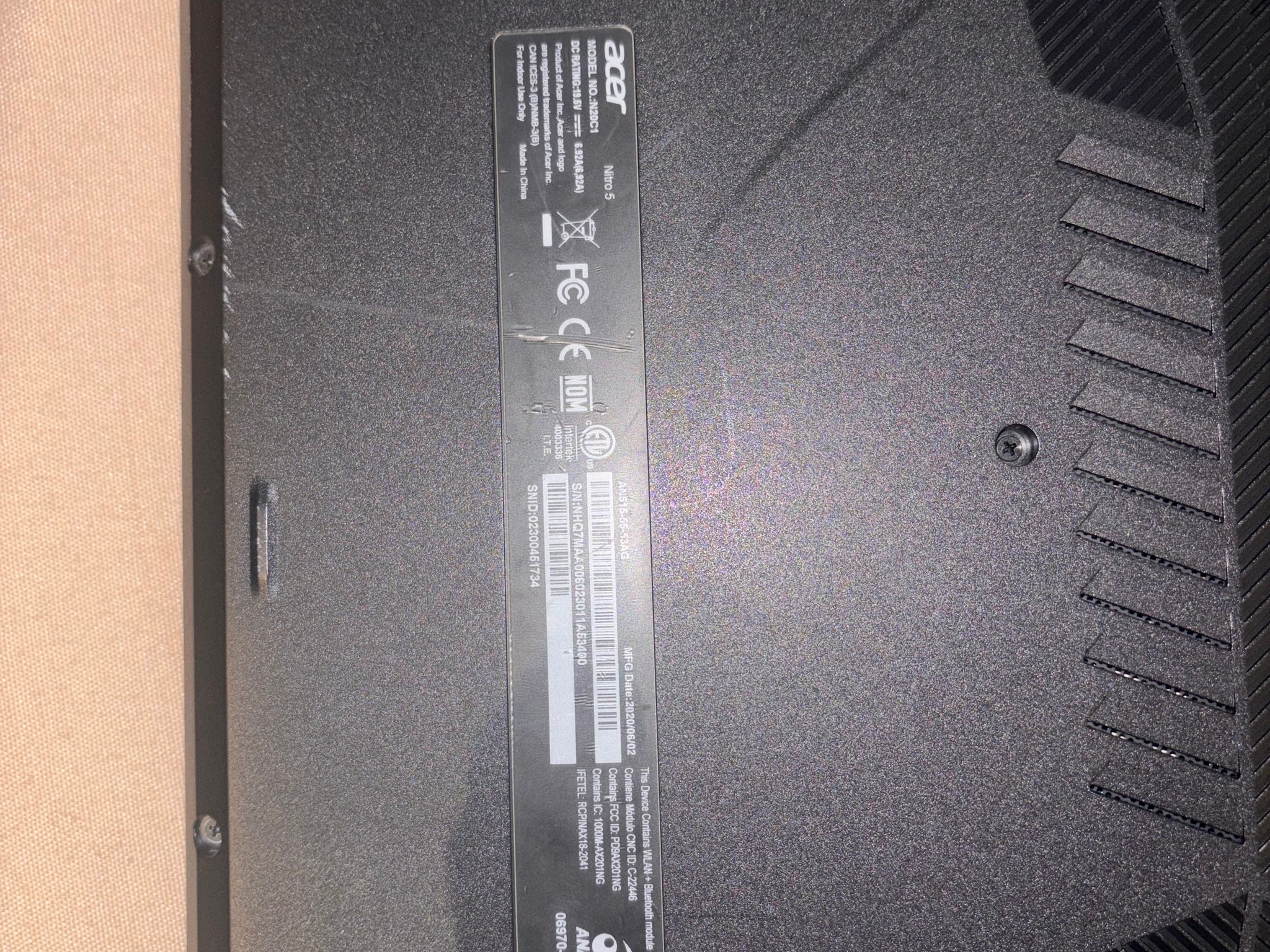 Acer Nitro 5 AN515-55