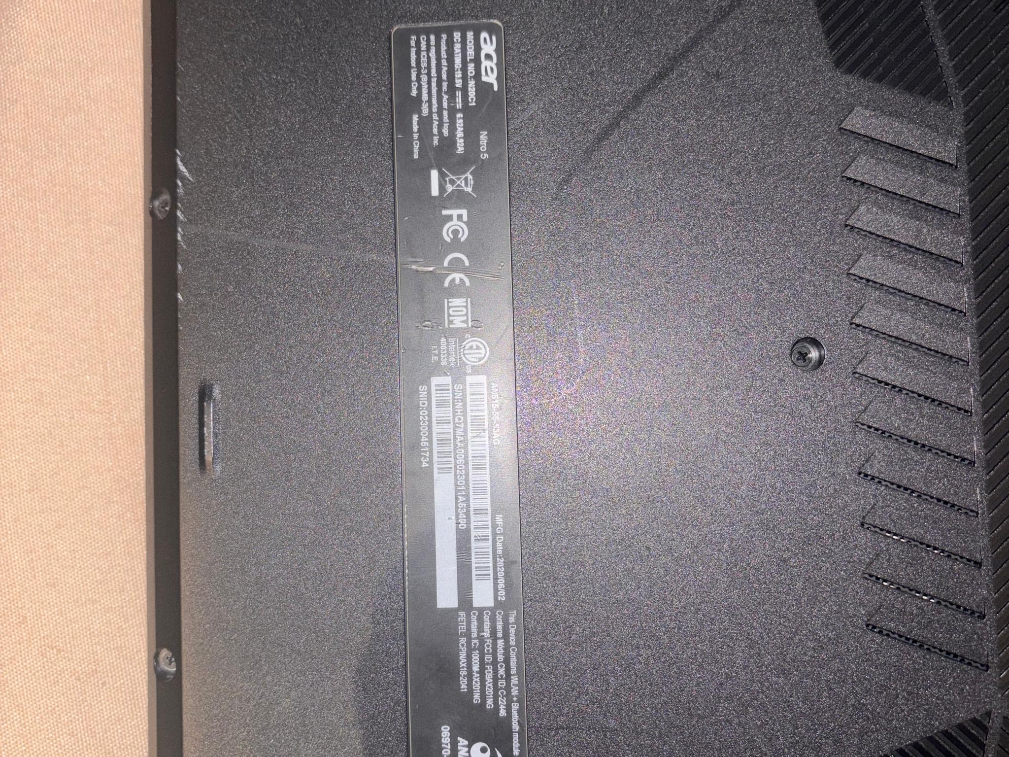 Acer Nitro 5 AN515-55
