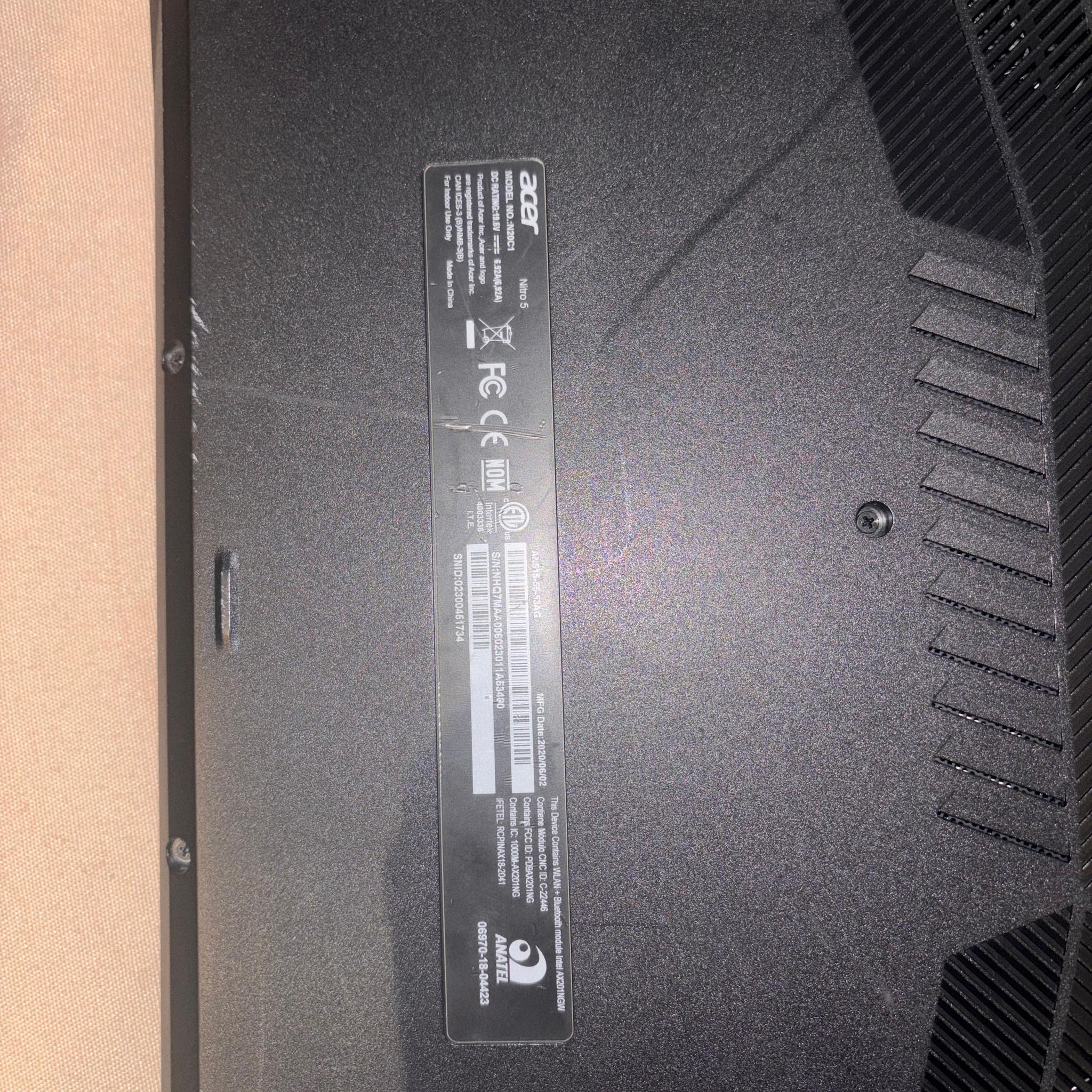 Acer Nitro 5 AN515-55