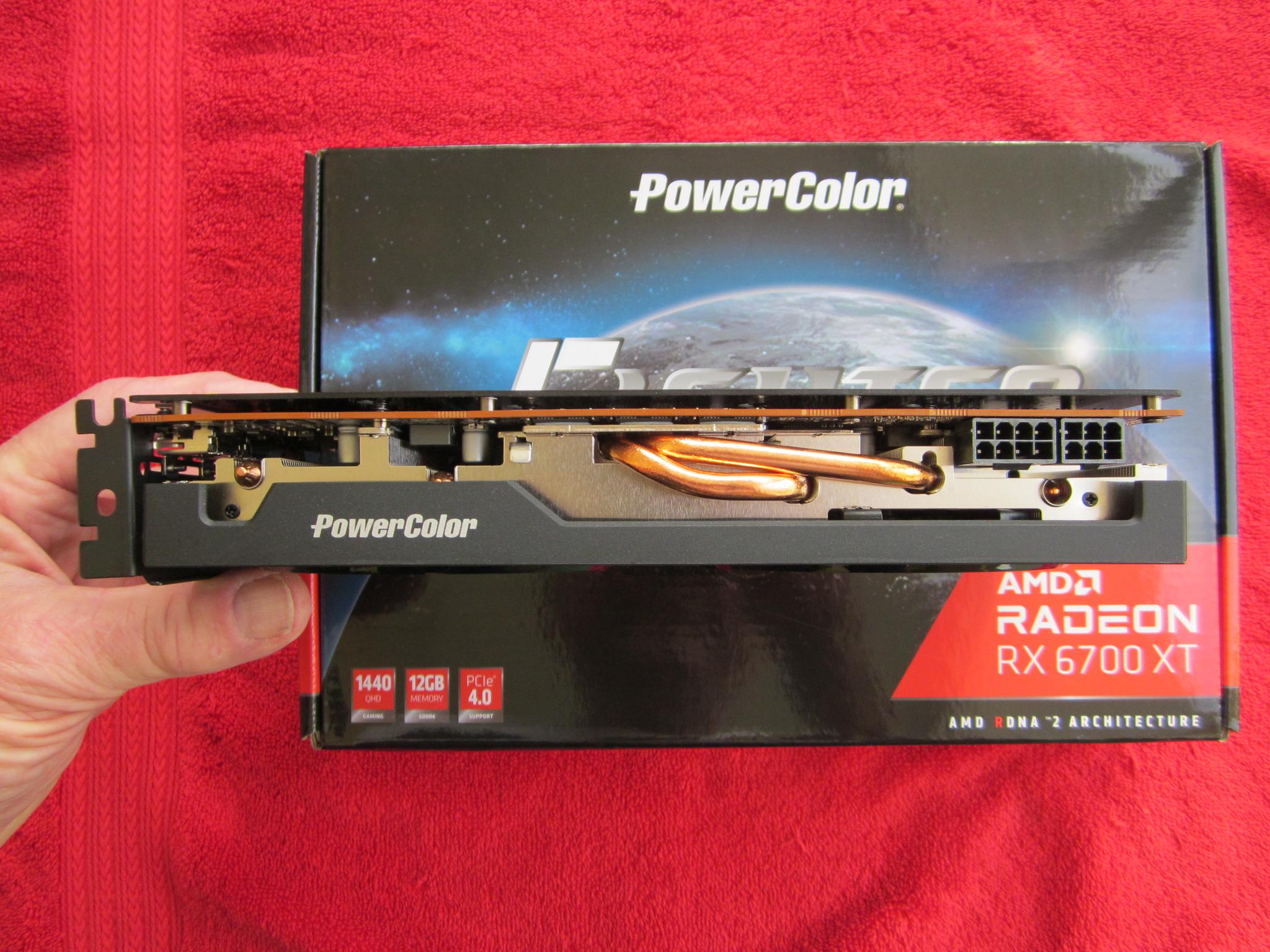 PowerColor Fighter RX 6700 XT 12GB GDDR6 Graphics Card AXRX PCI Express 4.0