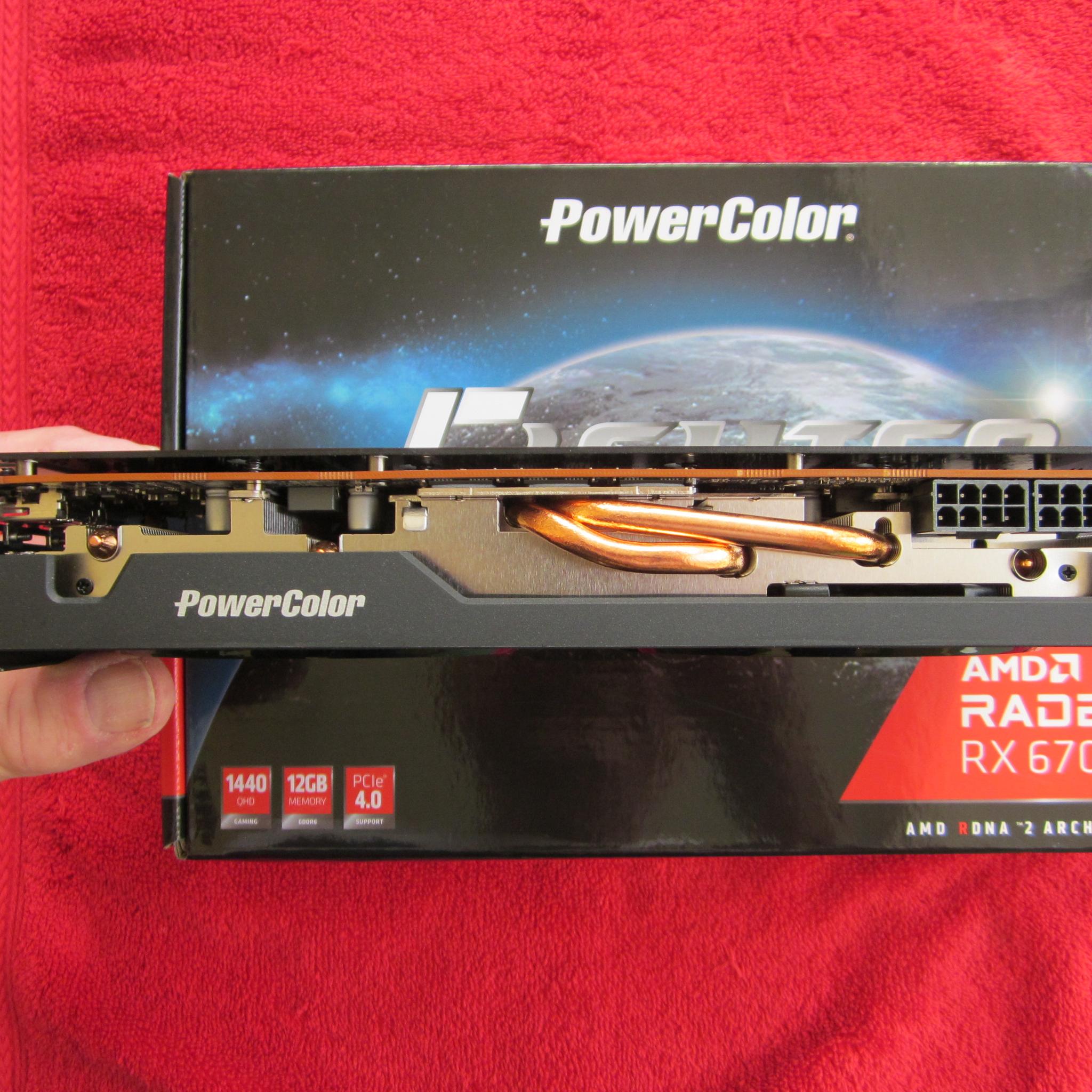 PowerColor Fighter RX 6700 XT 12GB GDDR6 Graphics Card AXRX PCI Express 4.0