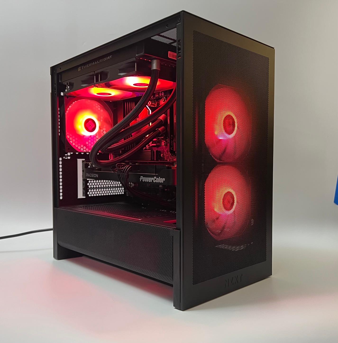 Radeon RX 9070GRE Custom Gaming PC - Ryzen 5 7500X3D, 1TB NVMe SSD