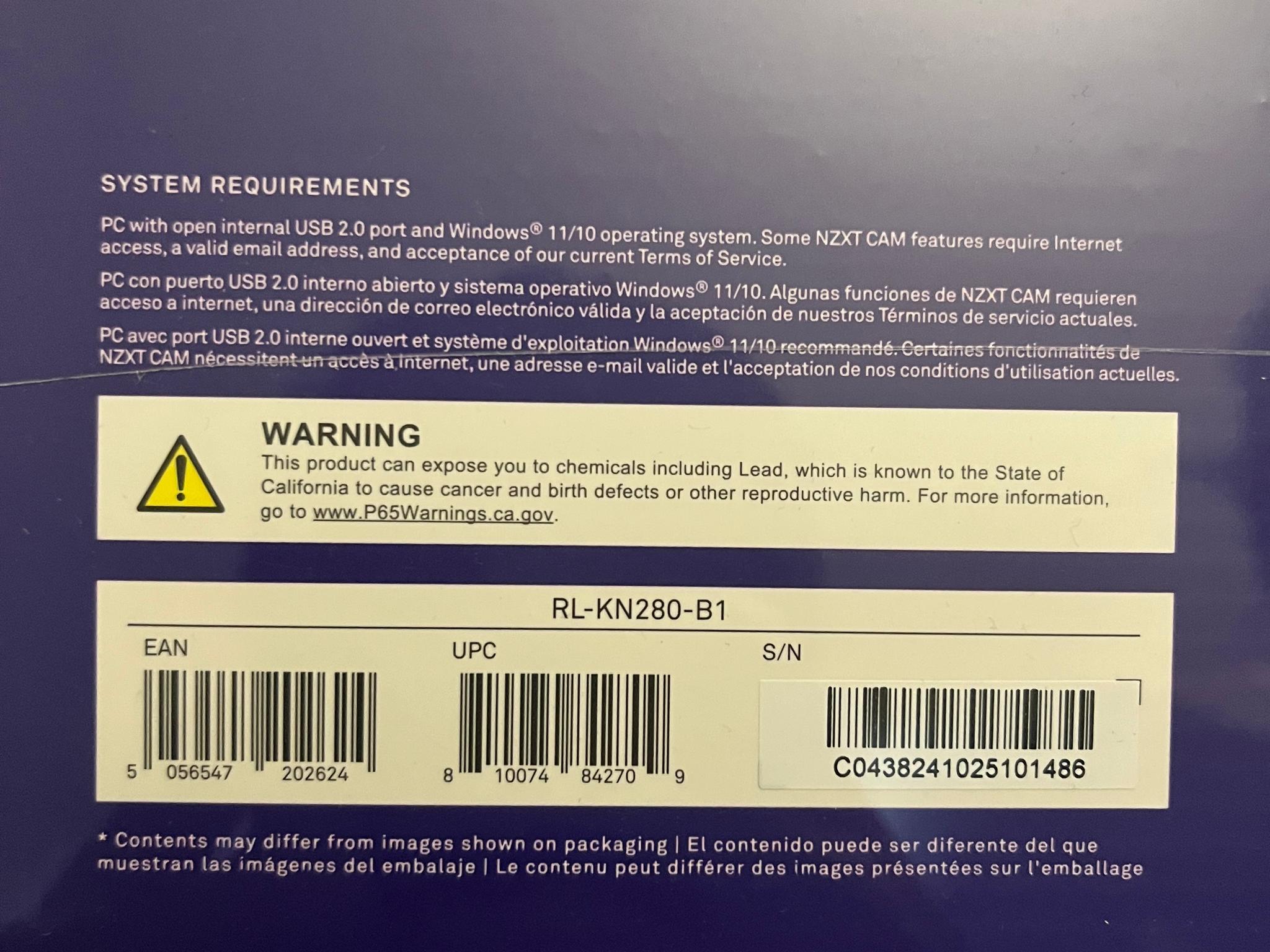 Brand New NZXT Kraken 280 LCD AIO black