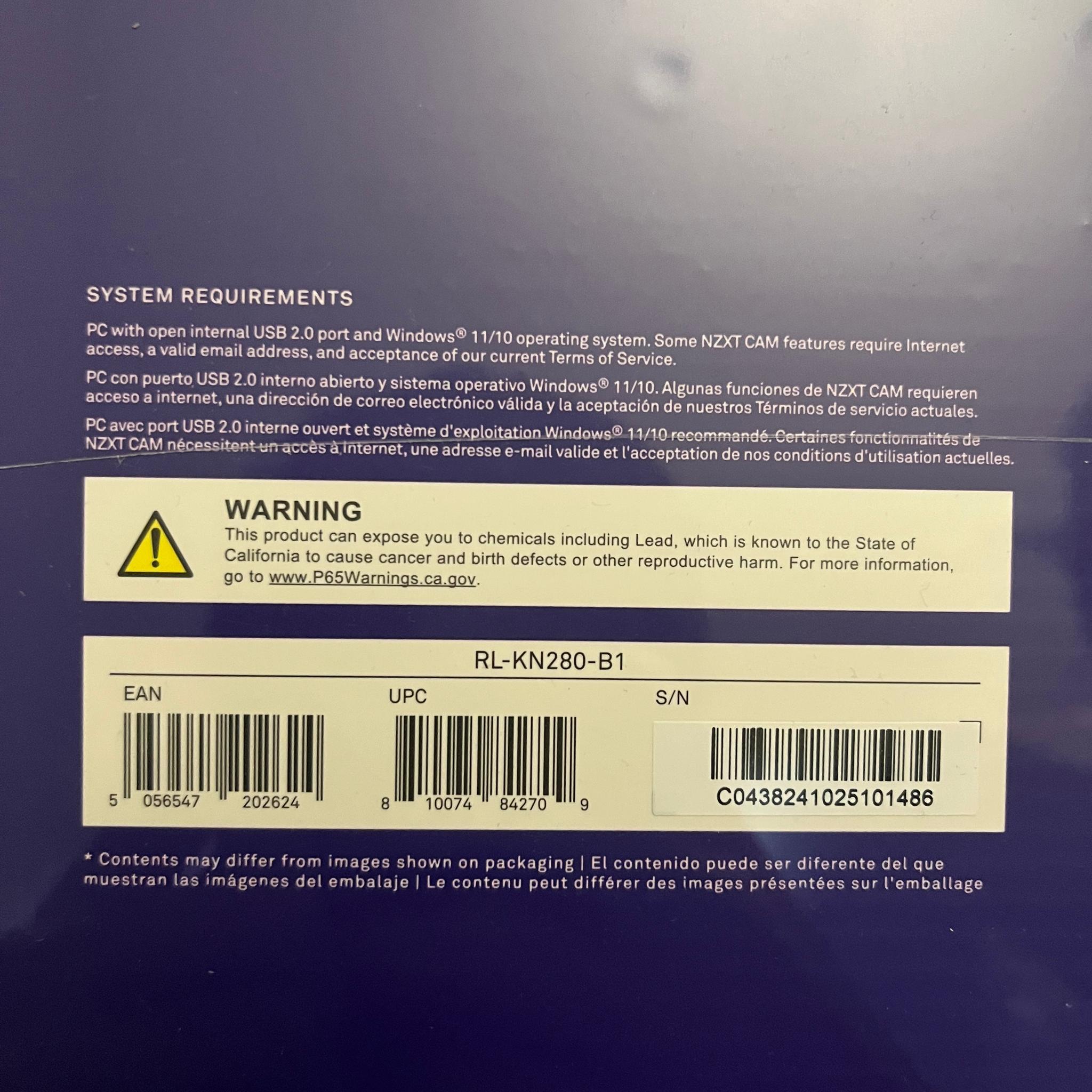 Brand New NZXT Kraken 280 LCD AIO black