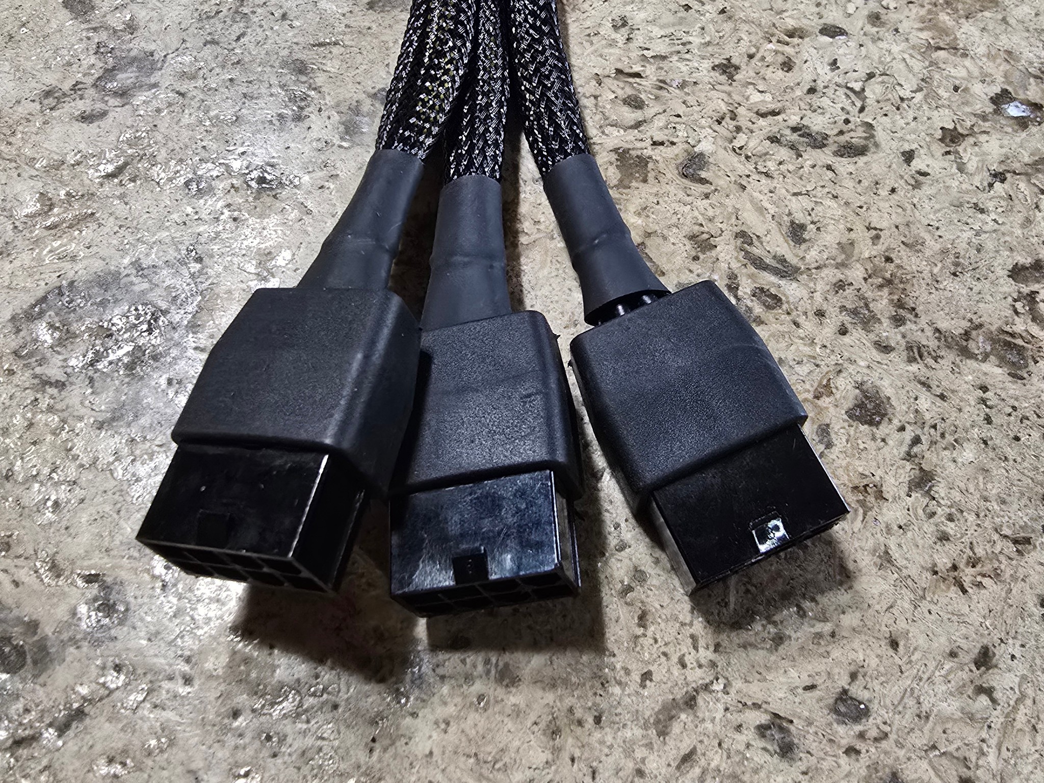 3X 8 Pin 16AWG PCIE 5.0 12VHPWR 600W 90 Degree Right Angle 16 Pin 12+4Pin Supply Adapter