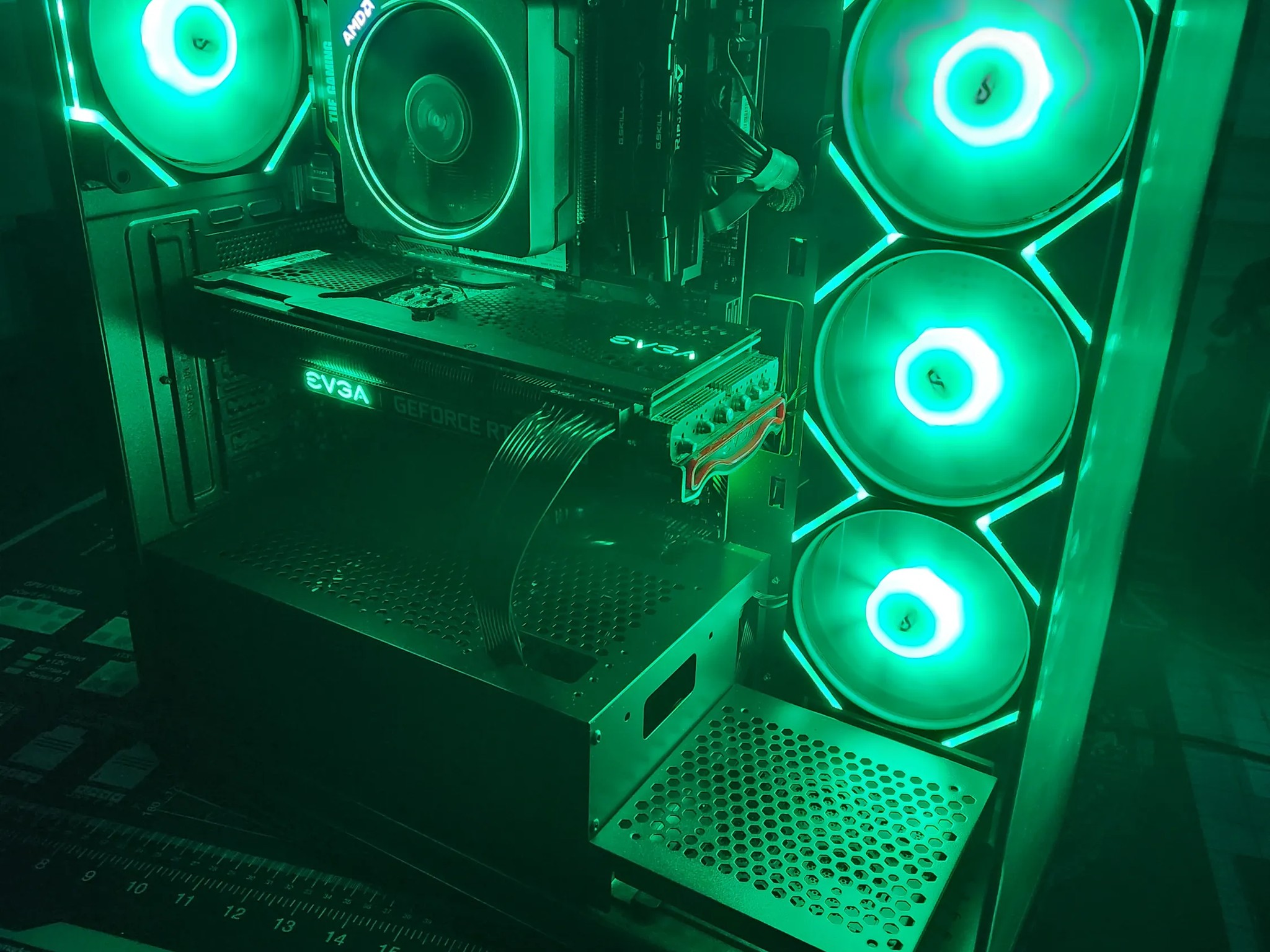 The Green machine II RTX 3080/ Ryzen 9 3900x! 1440P gaming/streaming BEAST!!!