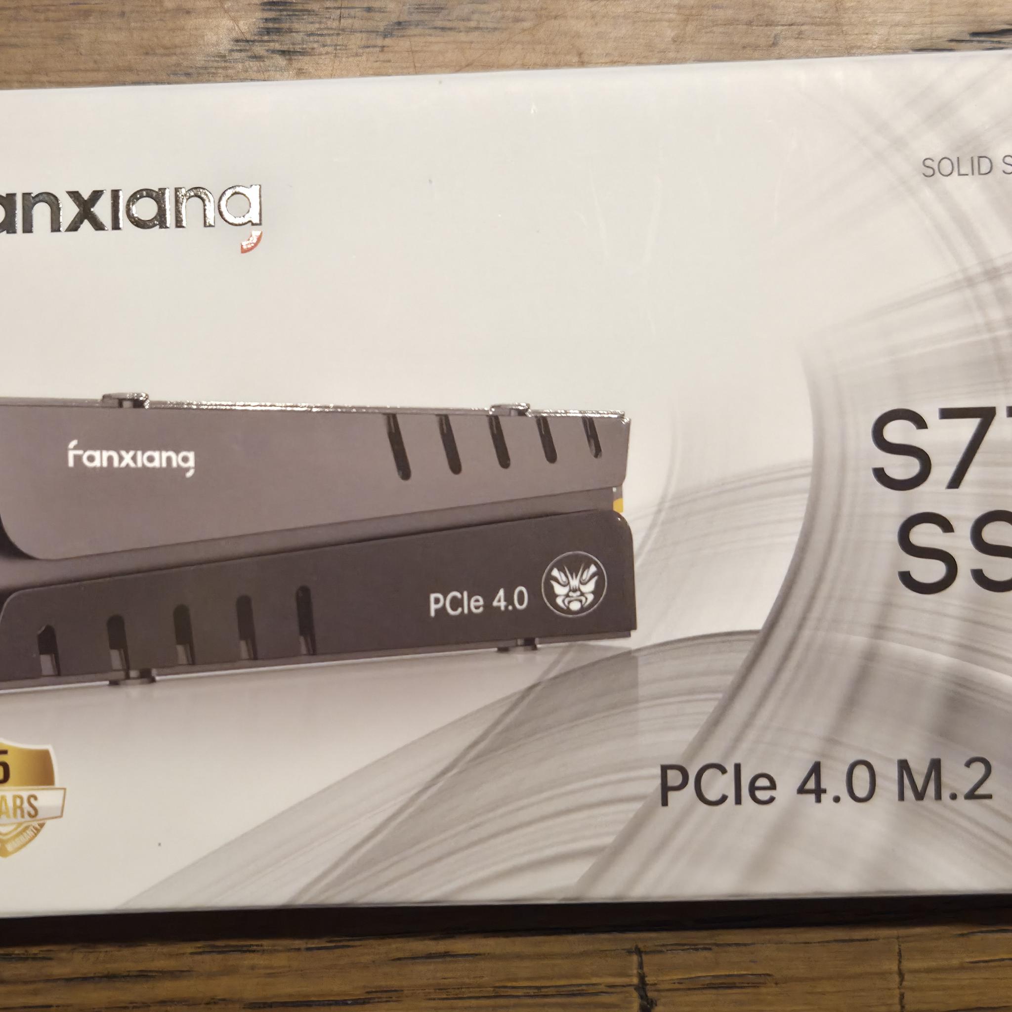 FANXIANG S770 4TB Gen4 NVME SSD (7300MB/s, and 4GB DRAM Cache) Professional SSD! (G70 Pro Copy)