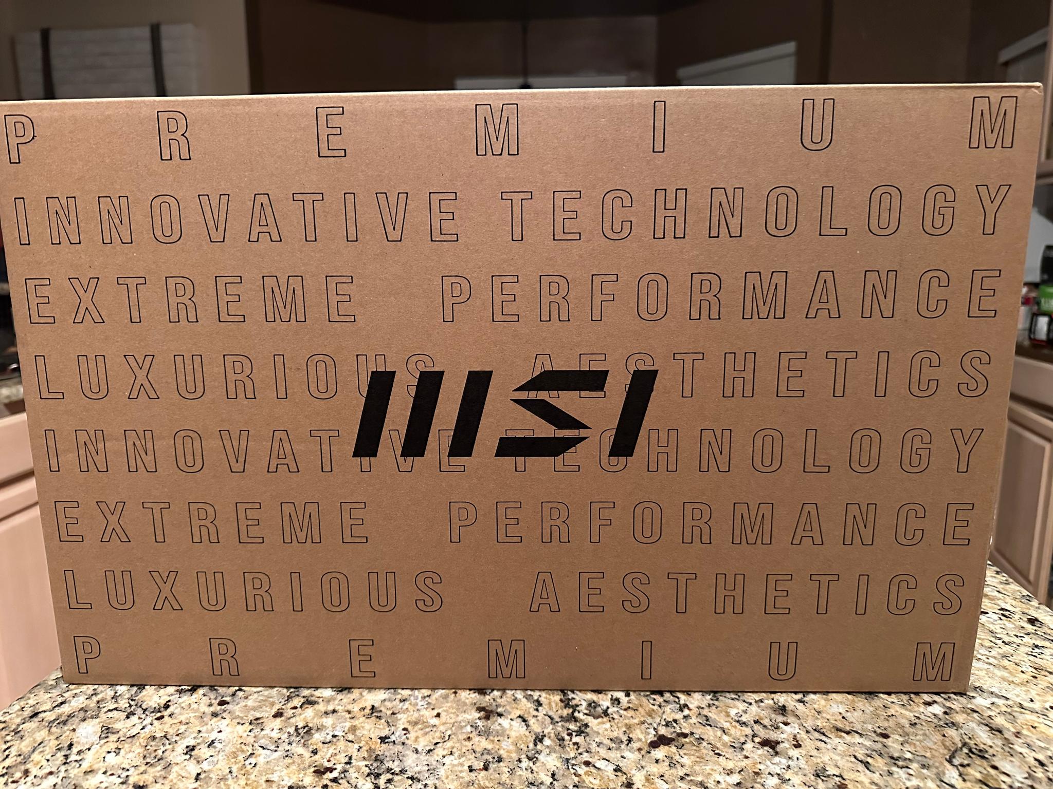 MSI Vector 16" 144Hz RTX 5070 ti Gaming Laptop, Intel Core Ultra 7 255HX, 16 GB RAM, 512 GB NVME