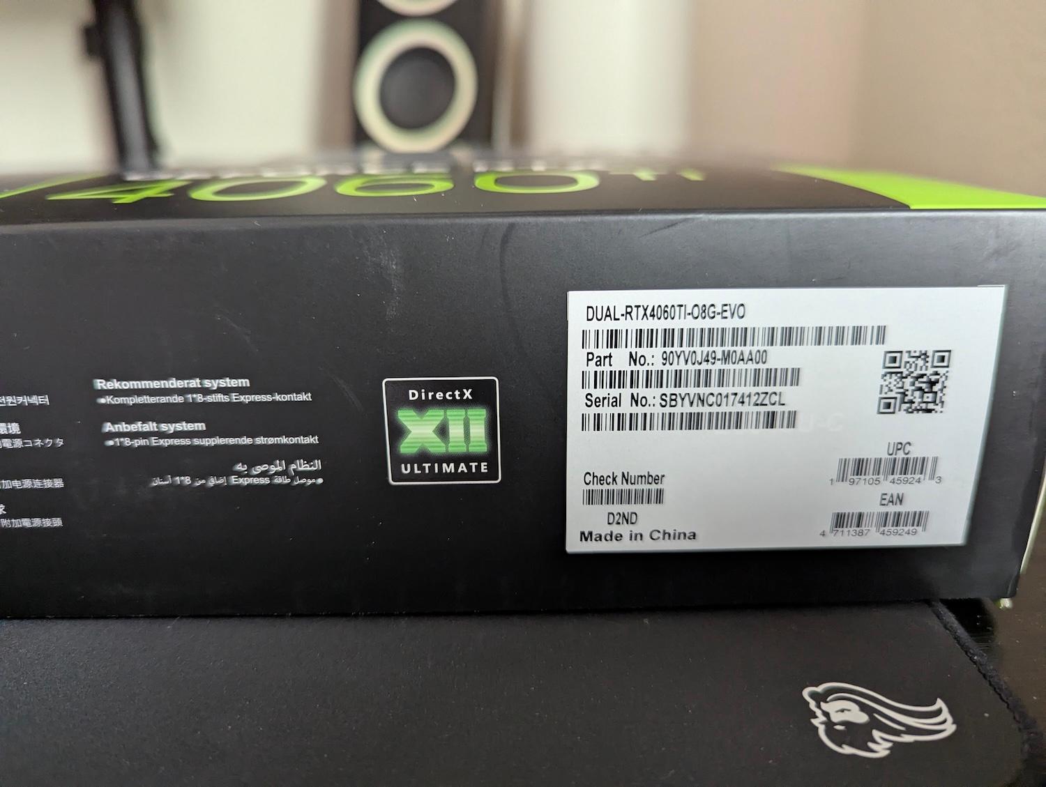 ASUS - Dual NVIDIA GeForce RTX 4060TI Overclock EVO 8GB GDDR6