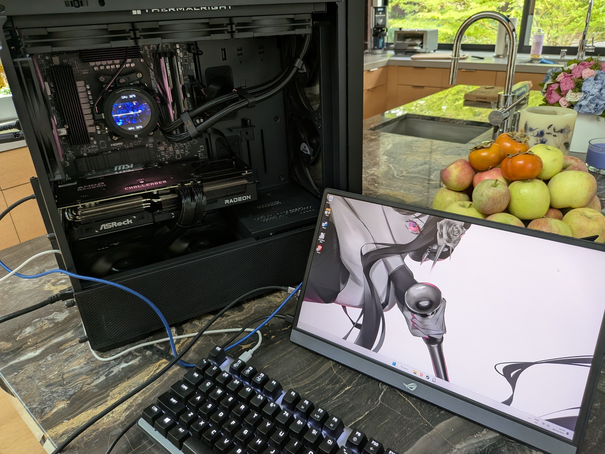 4K Shadowlord - RX 9070 XT, Ryzen 7 7800X3D, 32 GB DDR5, 2 TB Gen 5 NVME, Liquid Cooled
