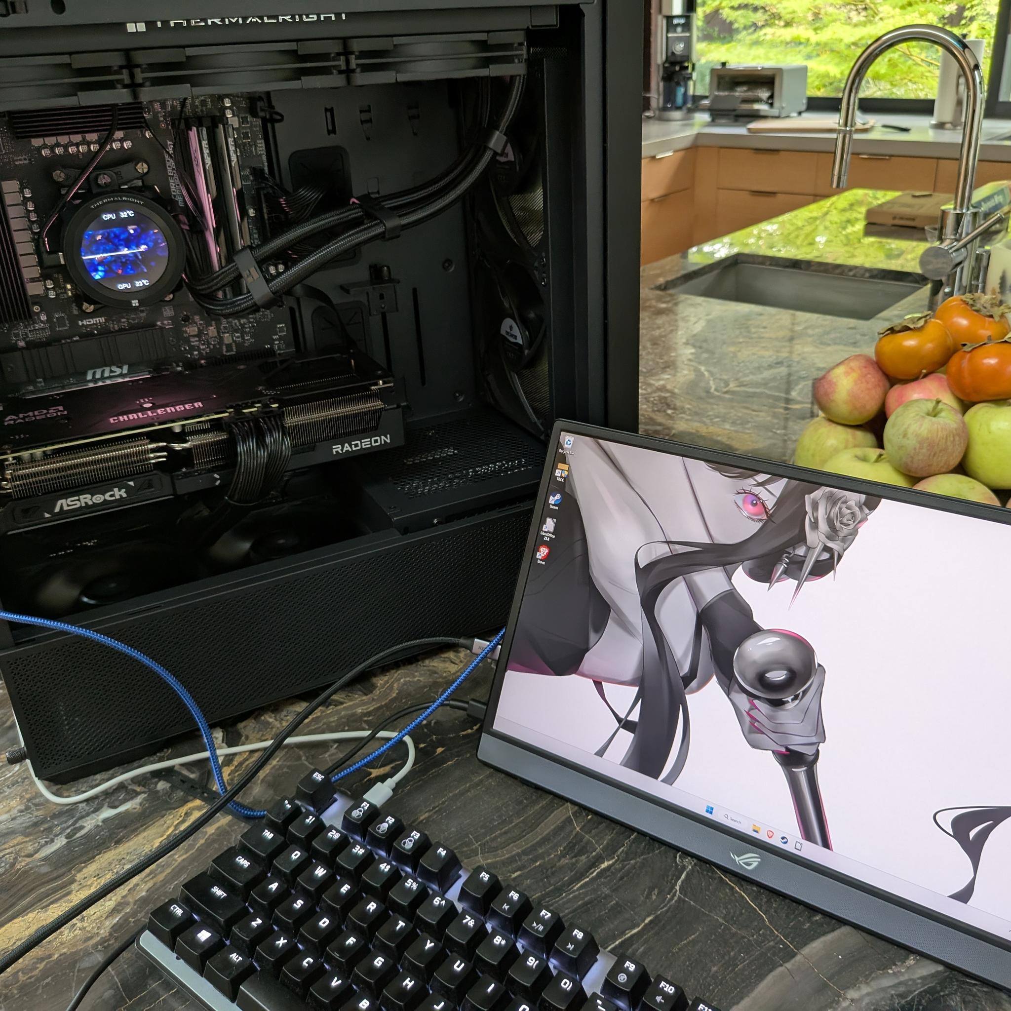 4K Shadowlord - RX 9070 XT, Ryzen 7 7800X3D, 32 GB DDR5, 2 TB Gen 5 NVME, Liquid Cooled