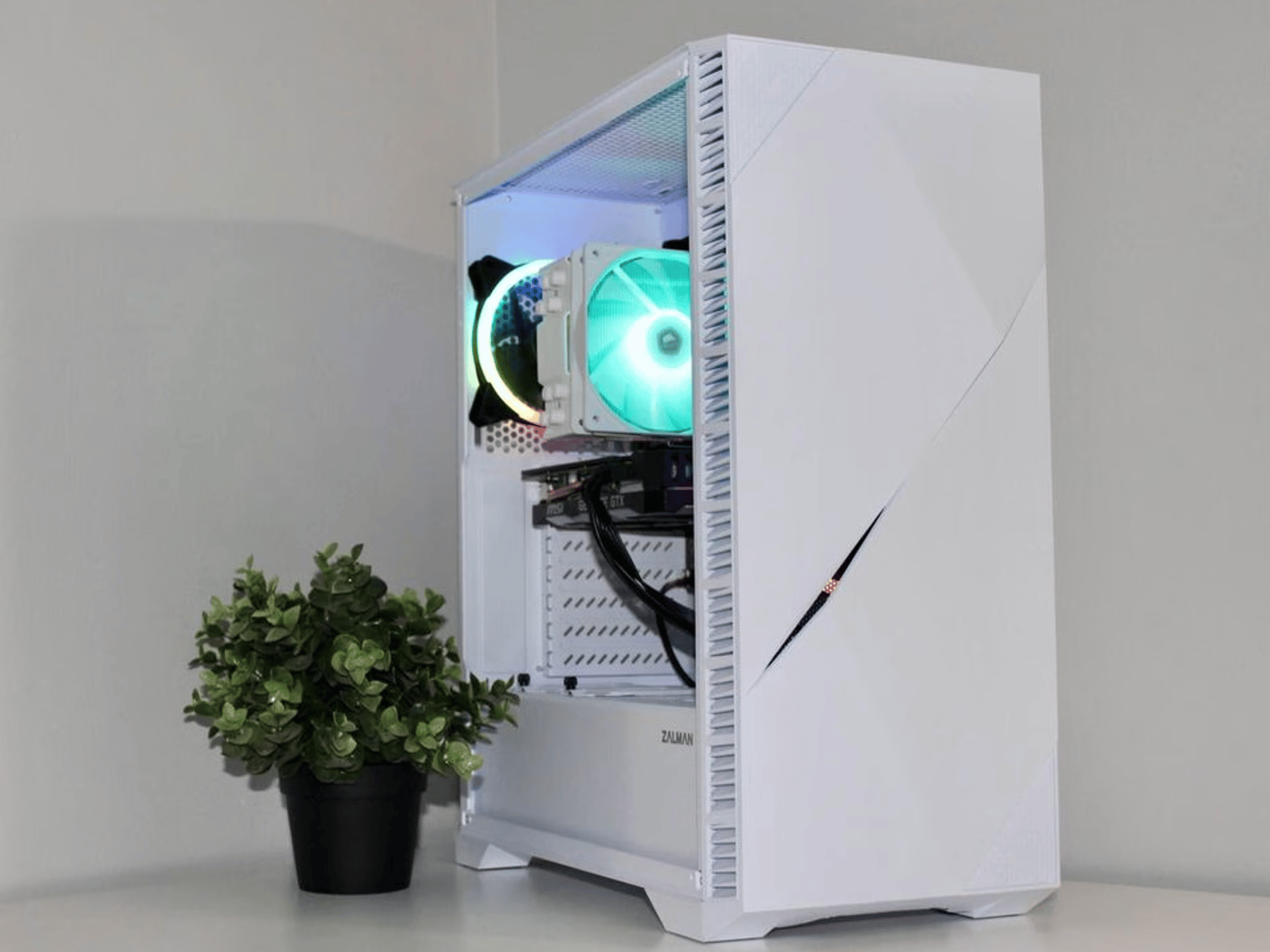White Budget PC | Intel 10100F | GTX 1660TI 