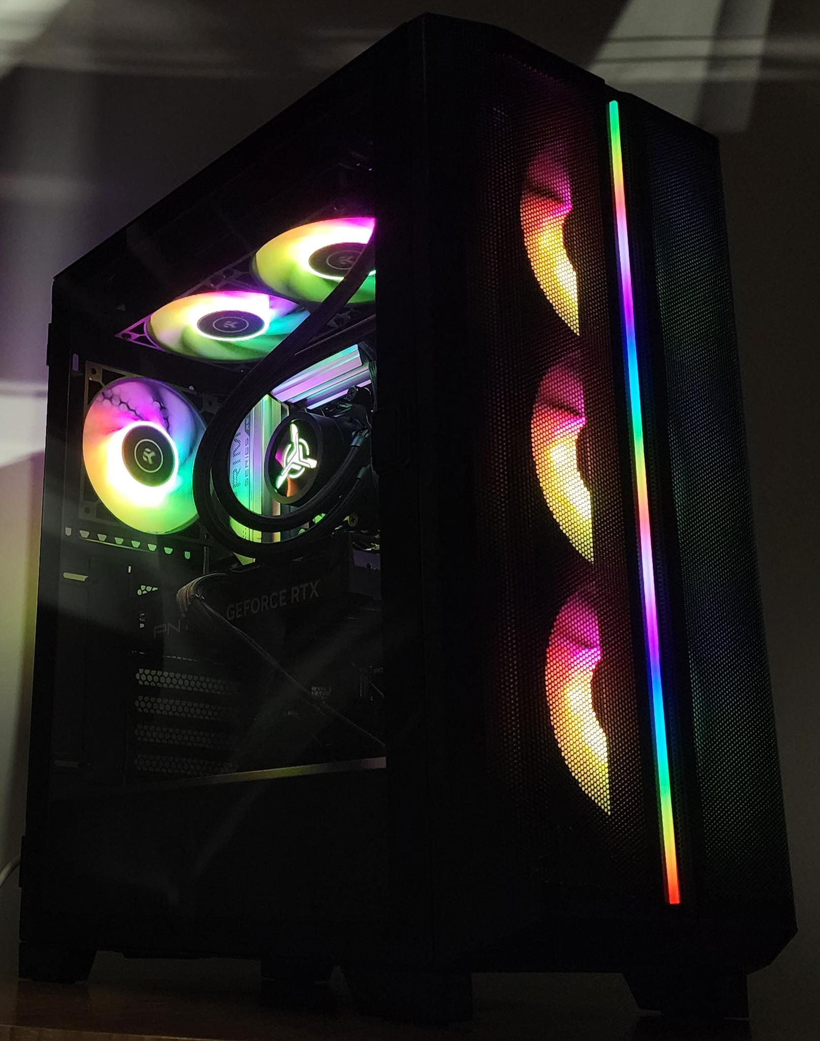 Gaming PC Ryzen 7 7700 32GB RAM 1TB SSD RTX 4060 Ti 16GB Windows 11 Computer