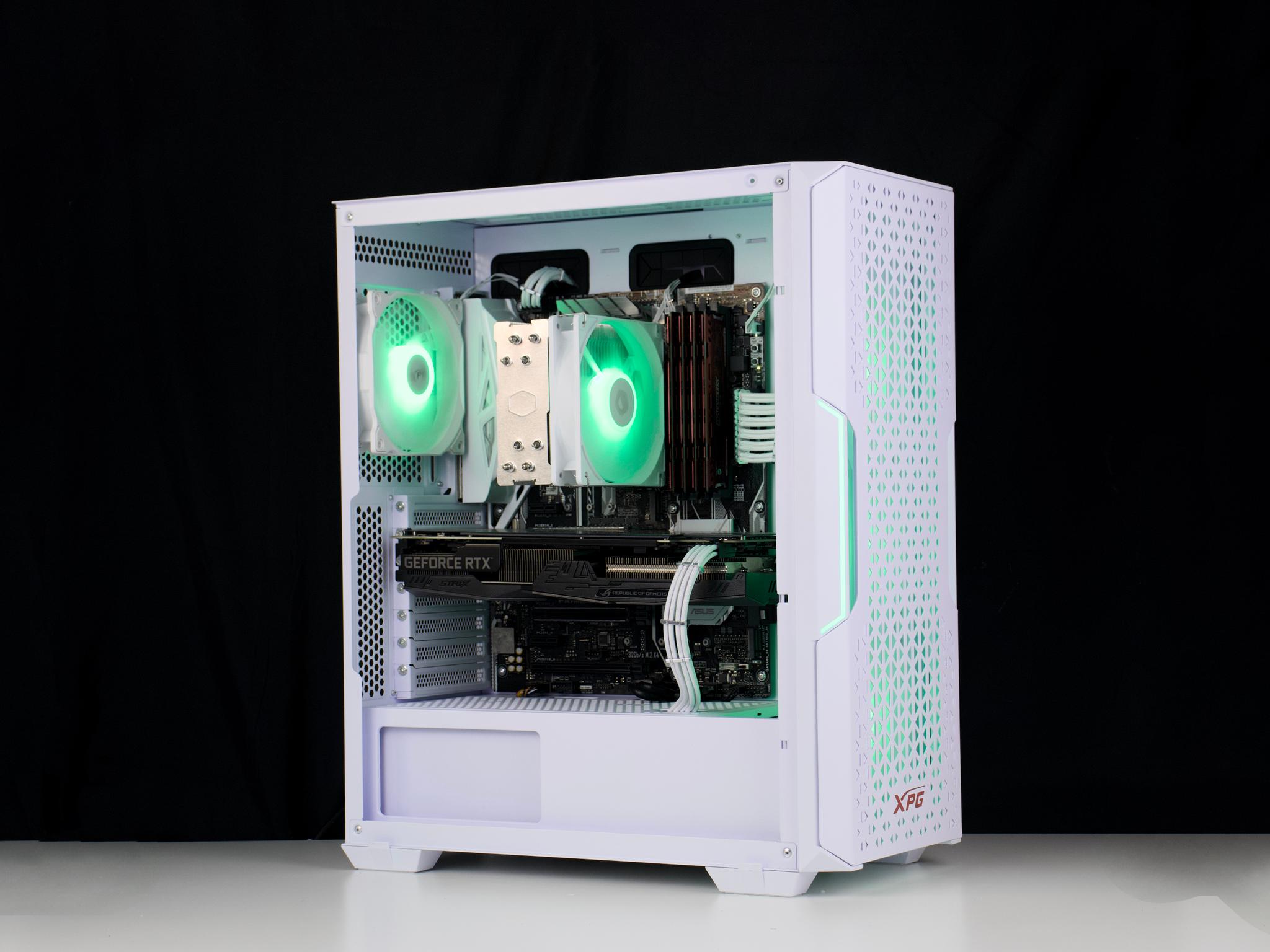 🧊❄️🧊 White Gaming PC – RTX 2060, i7 7700K, 16GB RAM, 500GB SSD - WiFi, BlueTooth 🧊❄️🧊