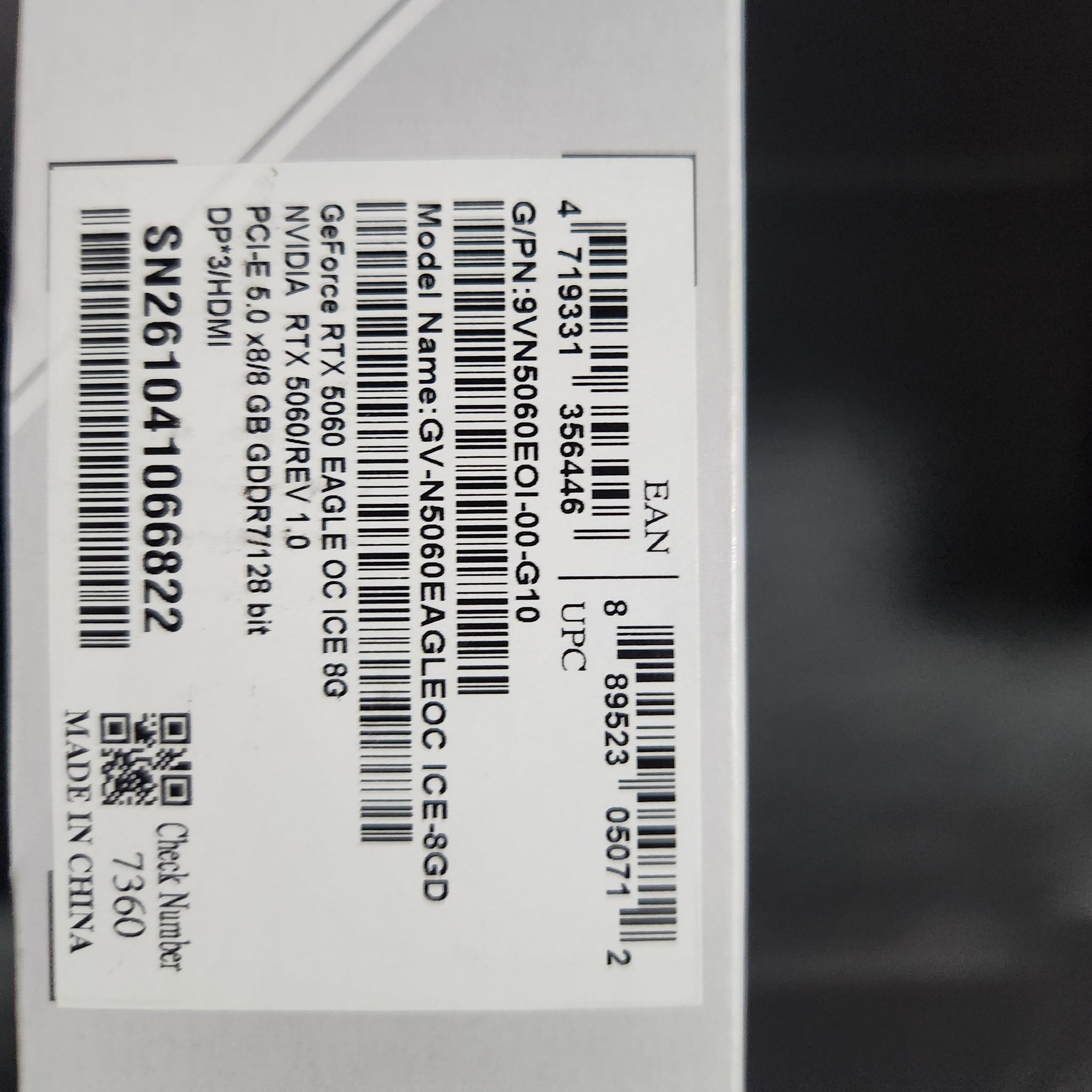 Gigabyte Eagle Geforce Rtx 5060 8gb