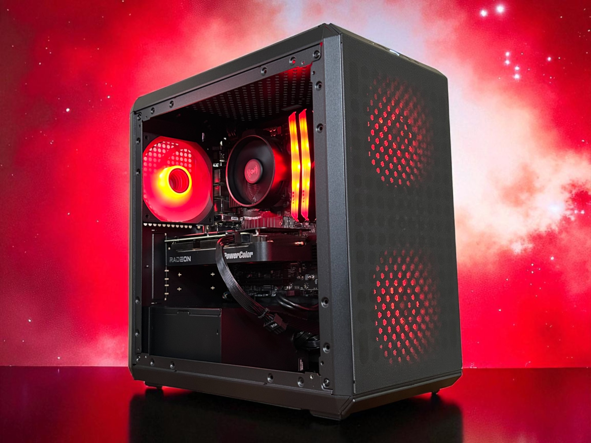 *BLACK FRIDAY SALE* RX 9060XT 8GB | Ryzen 5 5600 | 32GB DDR4 | 1TB NVMe | The Dark Trooper RX V2