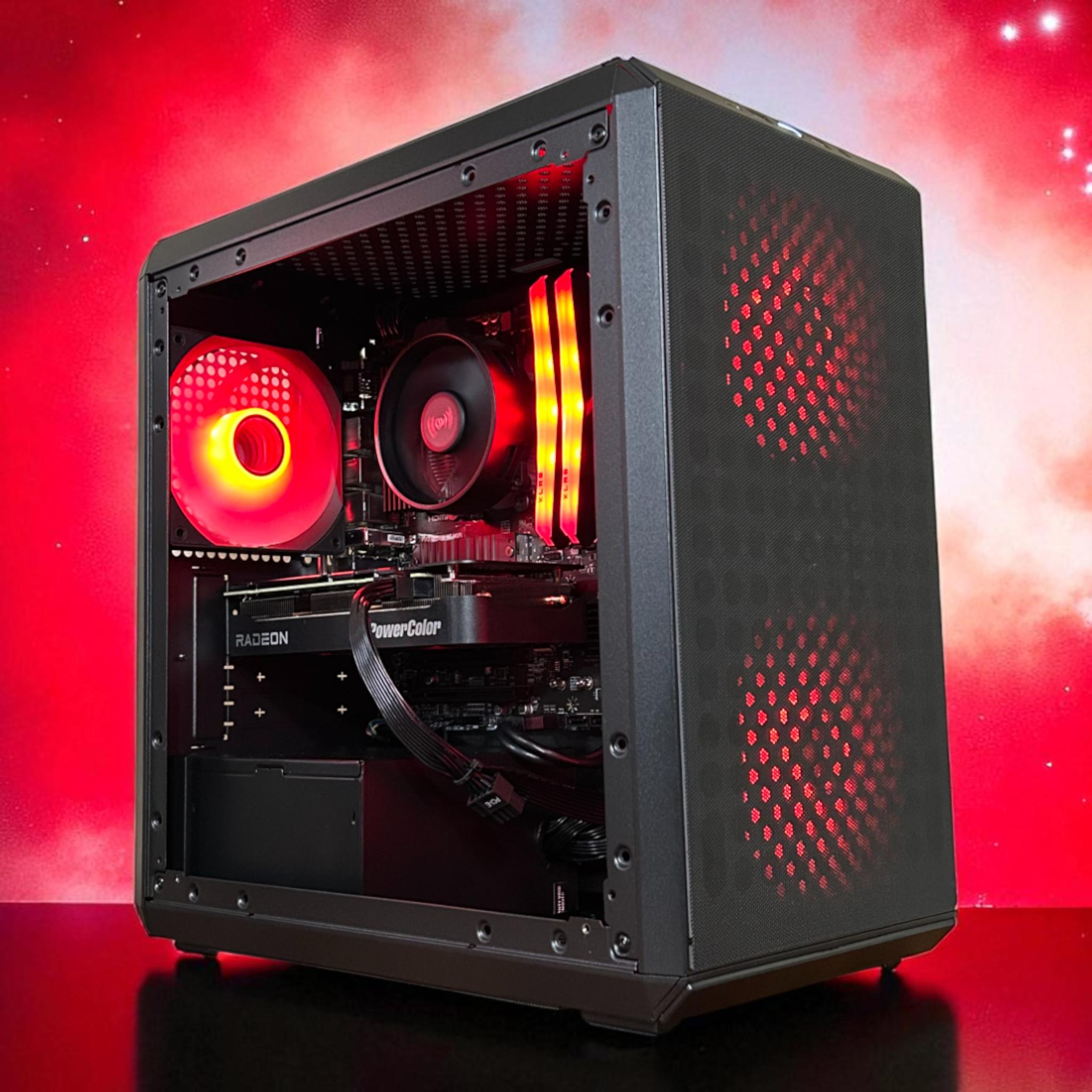 *BLACK FRIDAY SALE* RX 9060XT 8GB | Ryzen 5 5600 | 32GB DDR4 | 1TB NVMe | The Dark Trooper RX V2