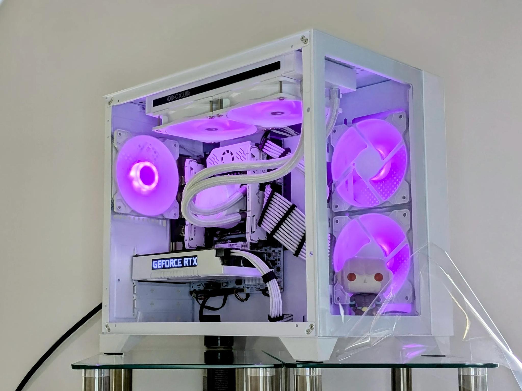 ⚪️ALL/WHITE HiT⚪️Liquid-Cooled💧⚪️RTX 2060⚪️I7-5930K@4.3GHz⚪️16GB(2x8GB) DDR4⚪️1TB PCIE SSD⚪️700w PSU