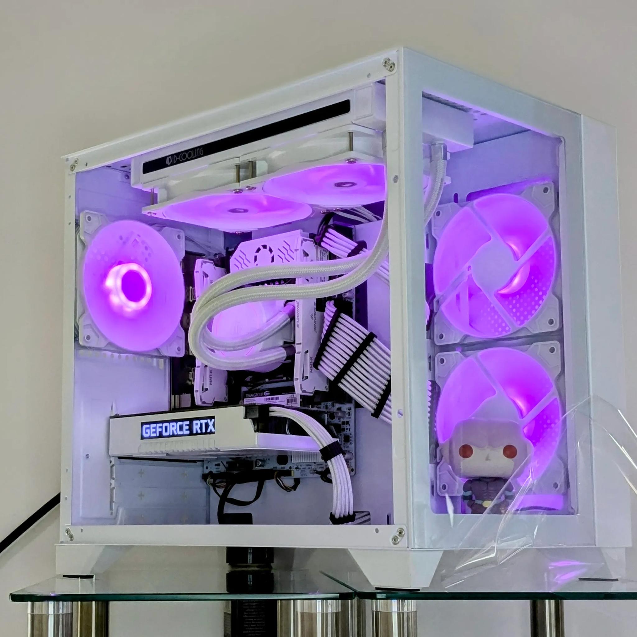 ⚪️ALL/WHITE HiT⚪️Liquid-Cooled💧⚪️RTX 2060⚪️I7-5930K@4.3GHz⚪️16GB(2x8GB) DDR4⚪️1TB PCIE SSD⚪️700w PSU