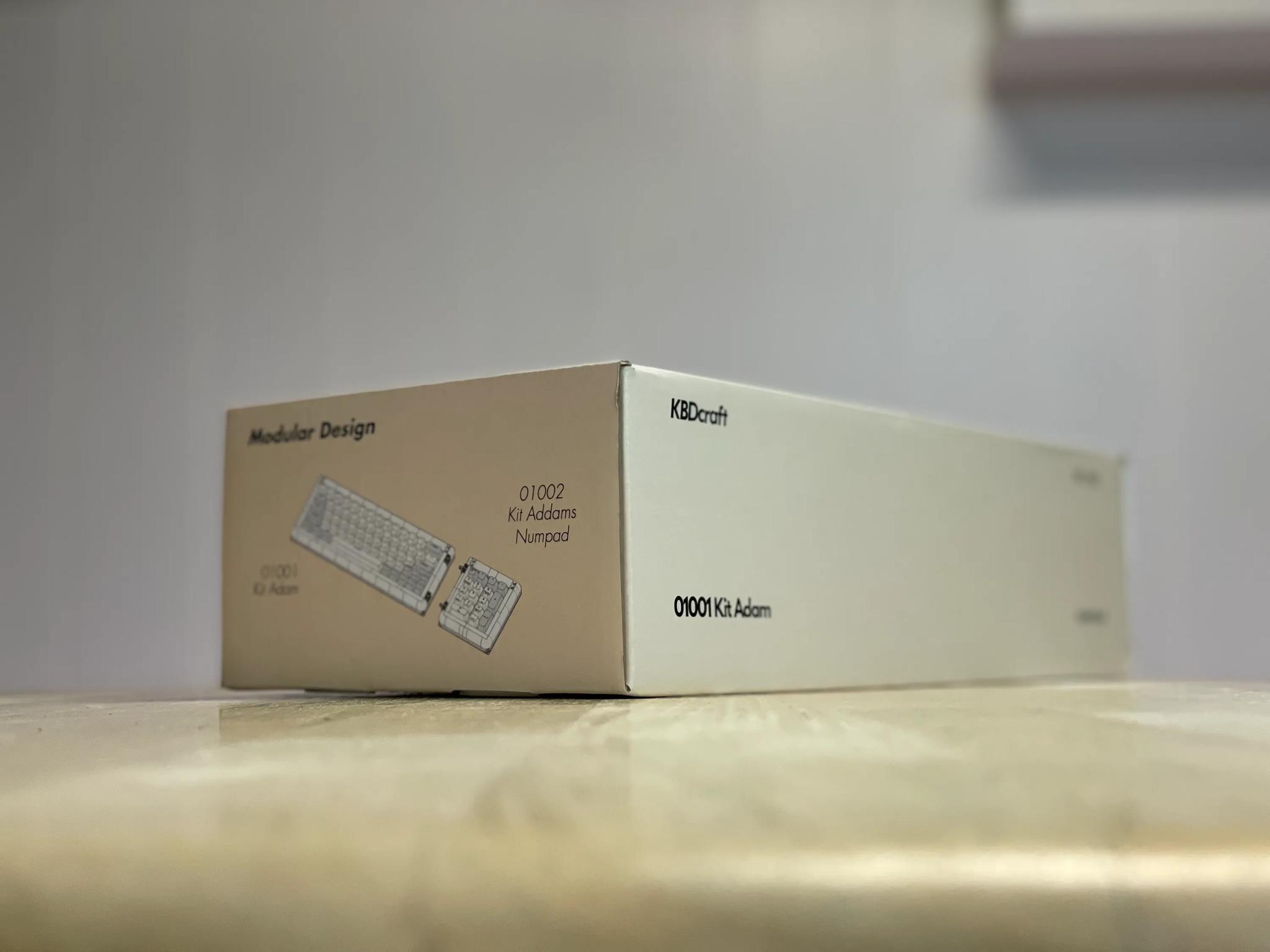 KBD CRAFT Adam 60% Full Keyboard kit (White)