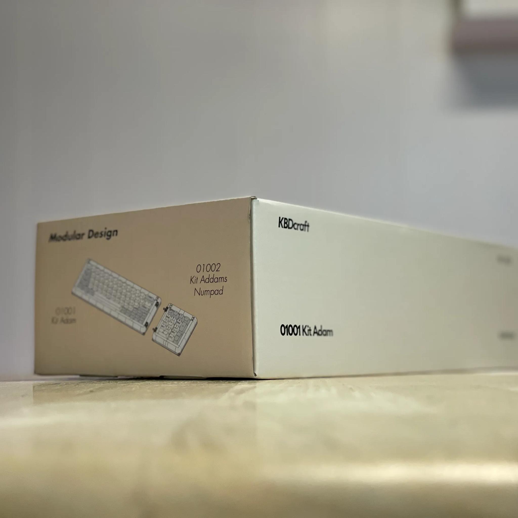 KBD CRAFT Adam 60% Full Keyboard kit (White)